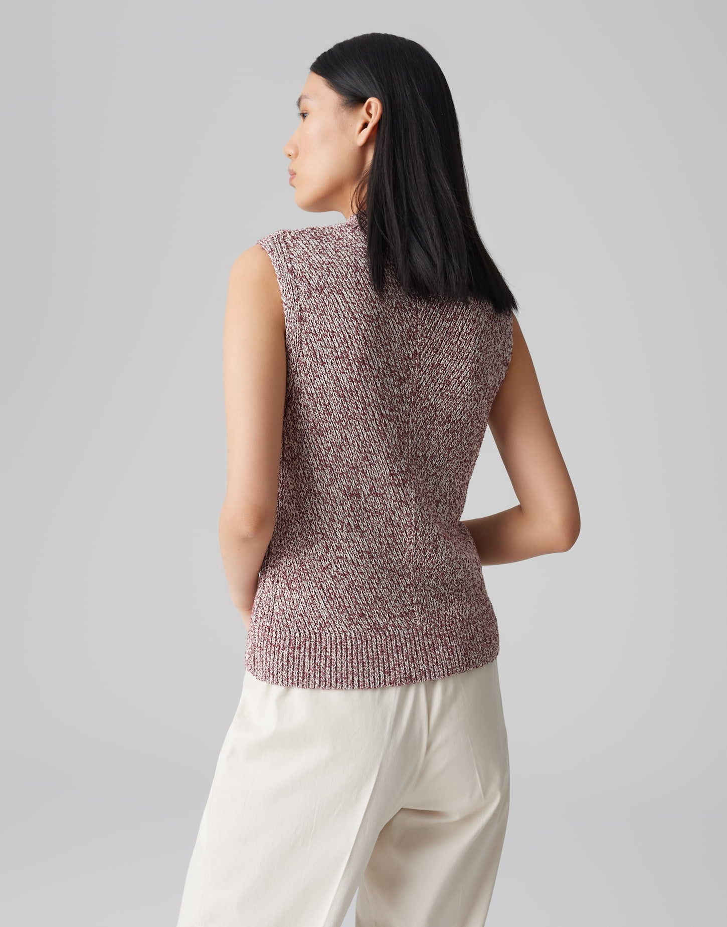 Opus Damen Pullover Cassis