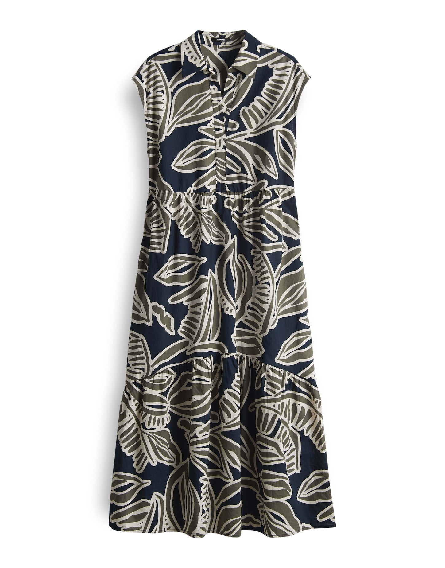Opus Damen Kleider Olive Leaf