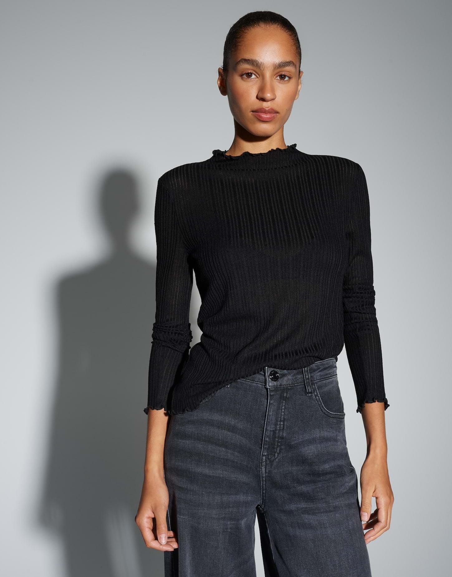 Opus Damen T-Shirts Black