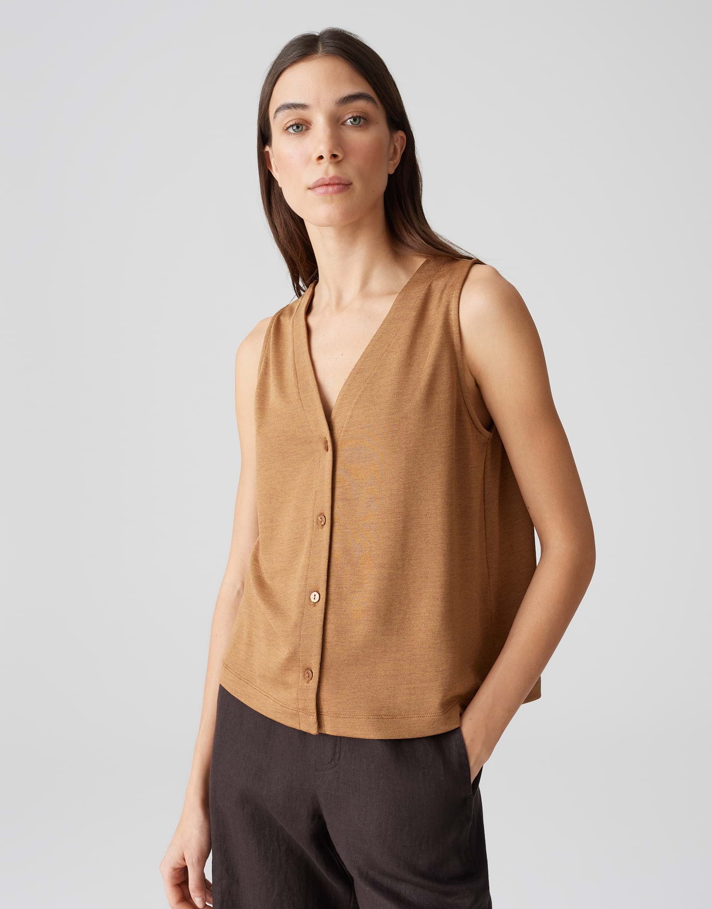 Opus Damen T-Shirts Golden Oak
