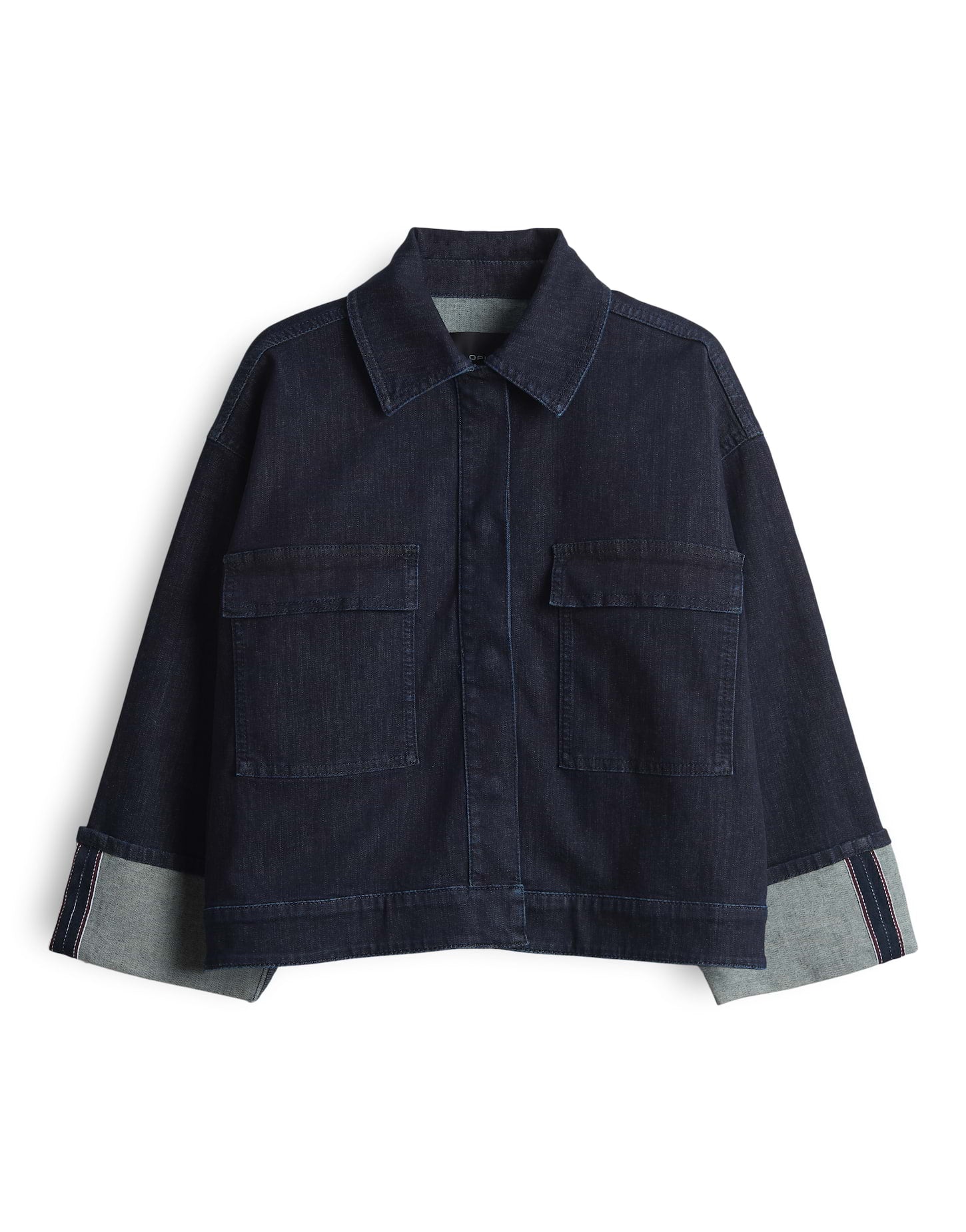 Opus Damen Jacken Rinsed Blue