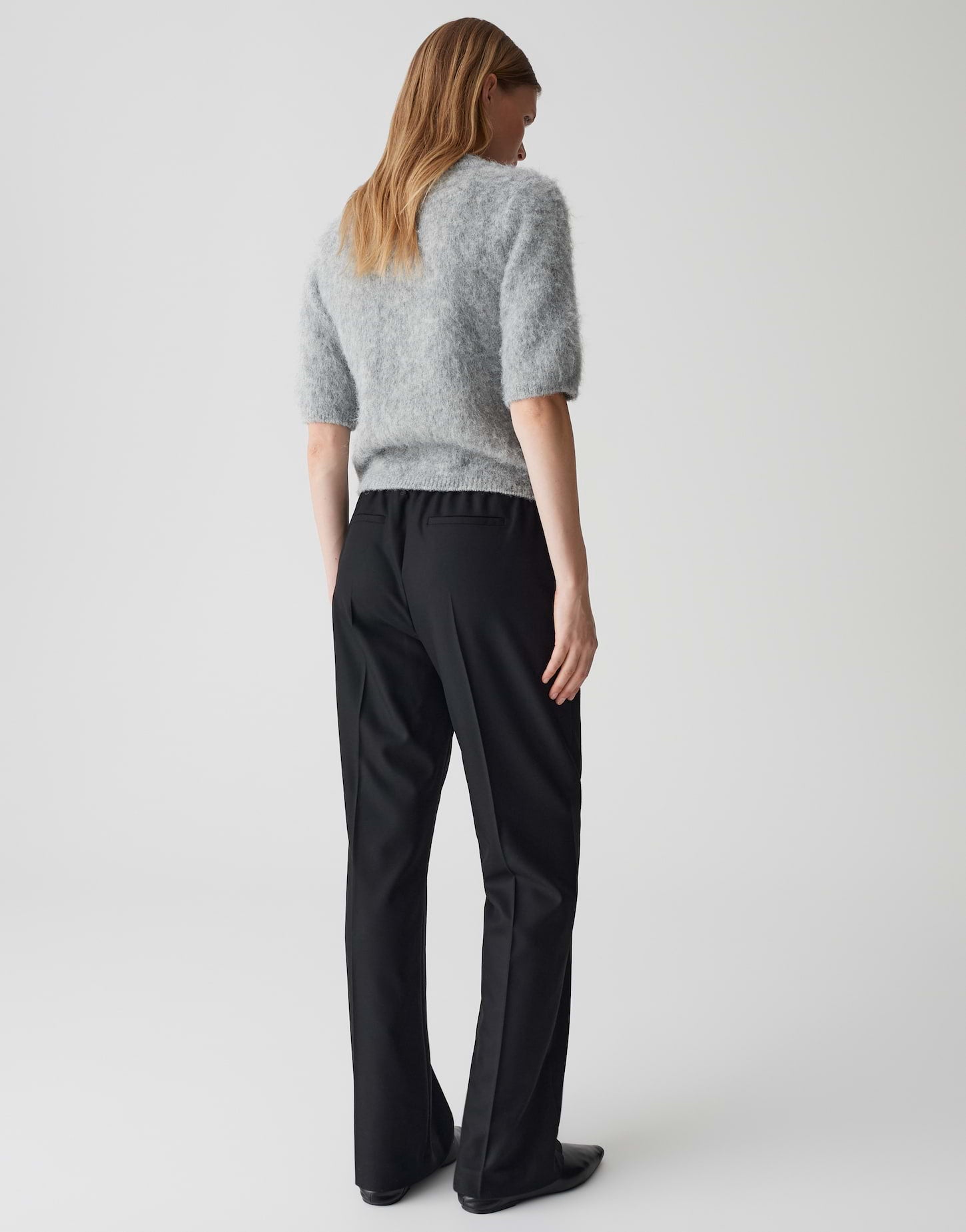 Opus Pants Damen Hosen  Black