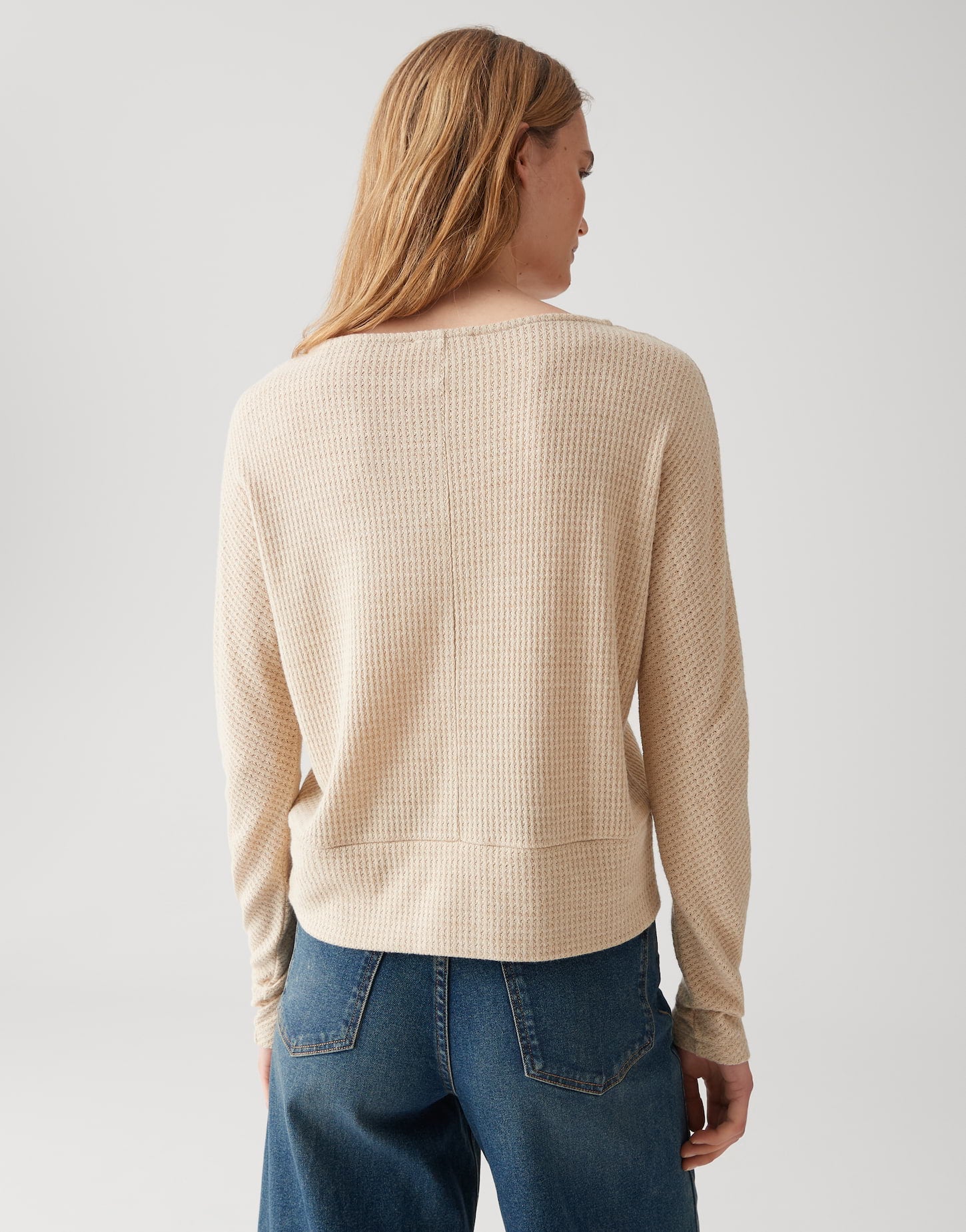 Opus Damen T-Shirts Macadamia