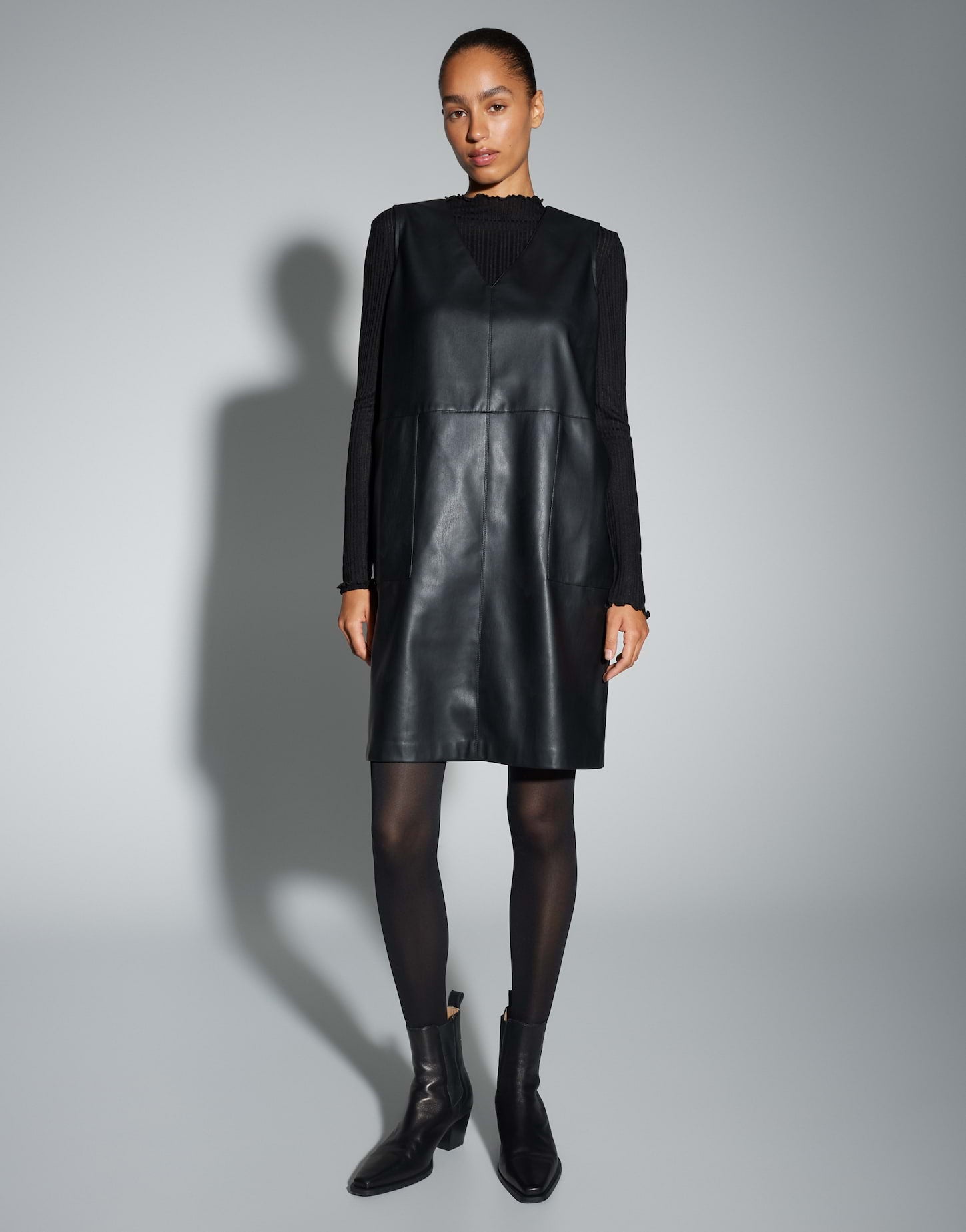 Opus Damen Kleider Black