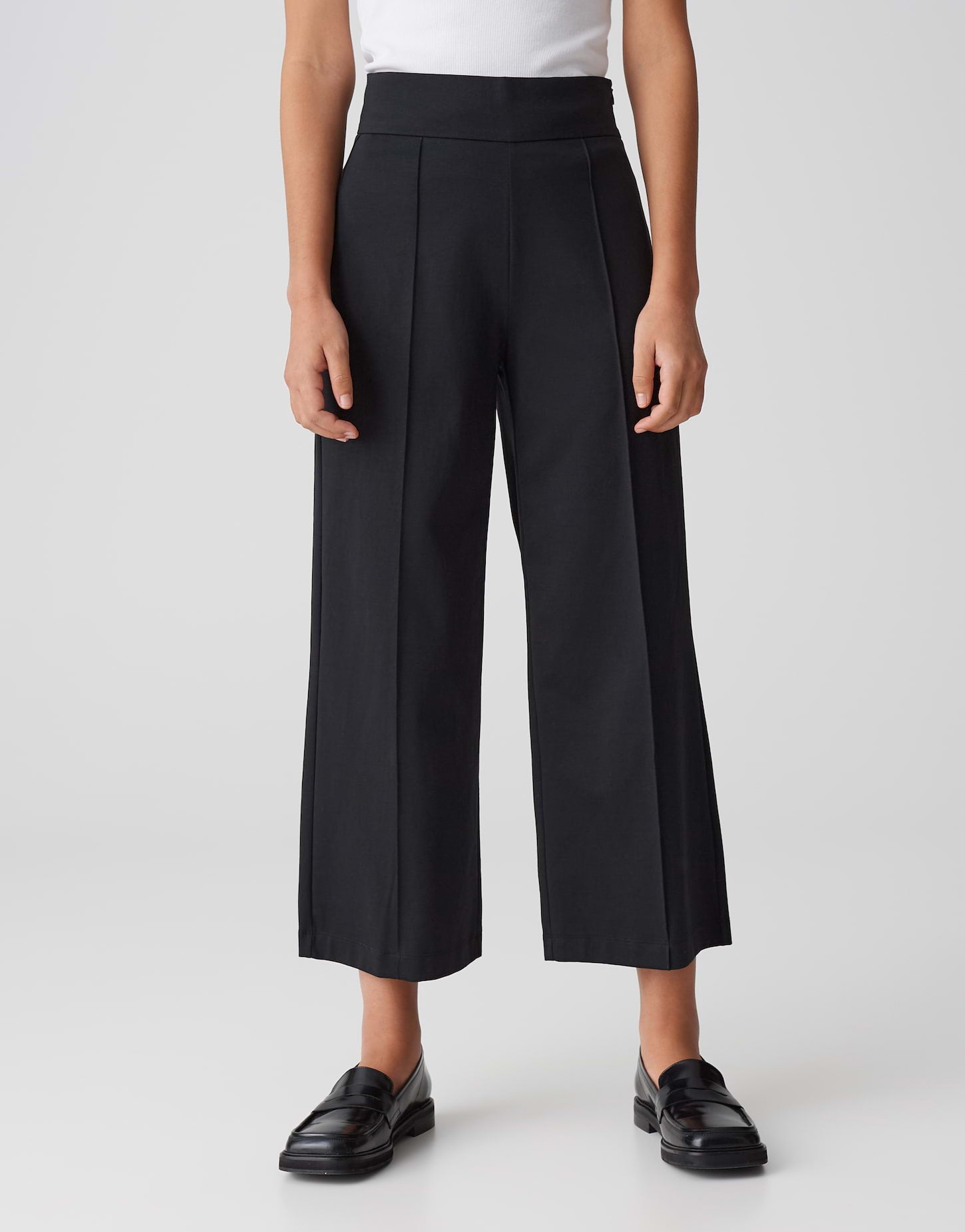 Opus Damen Hosen Black