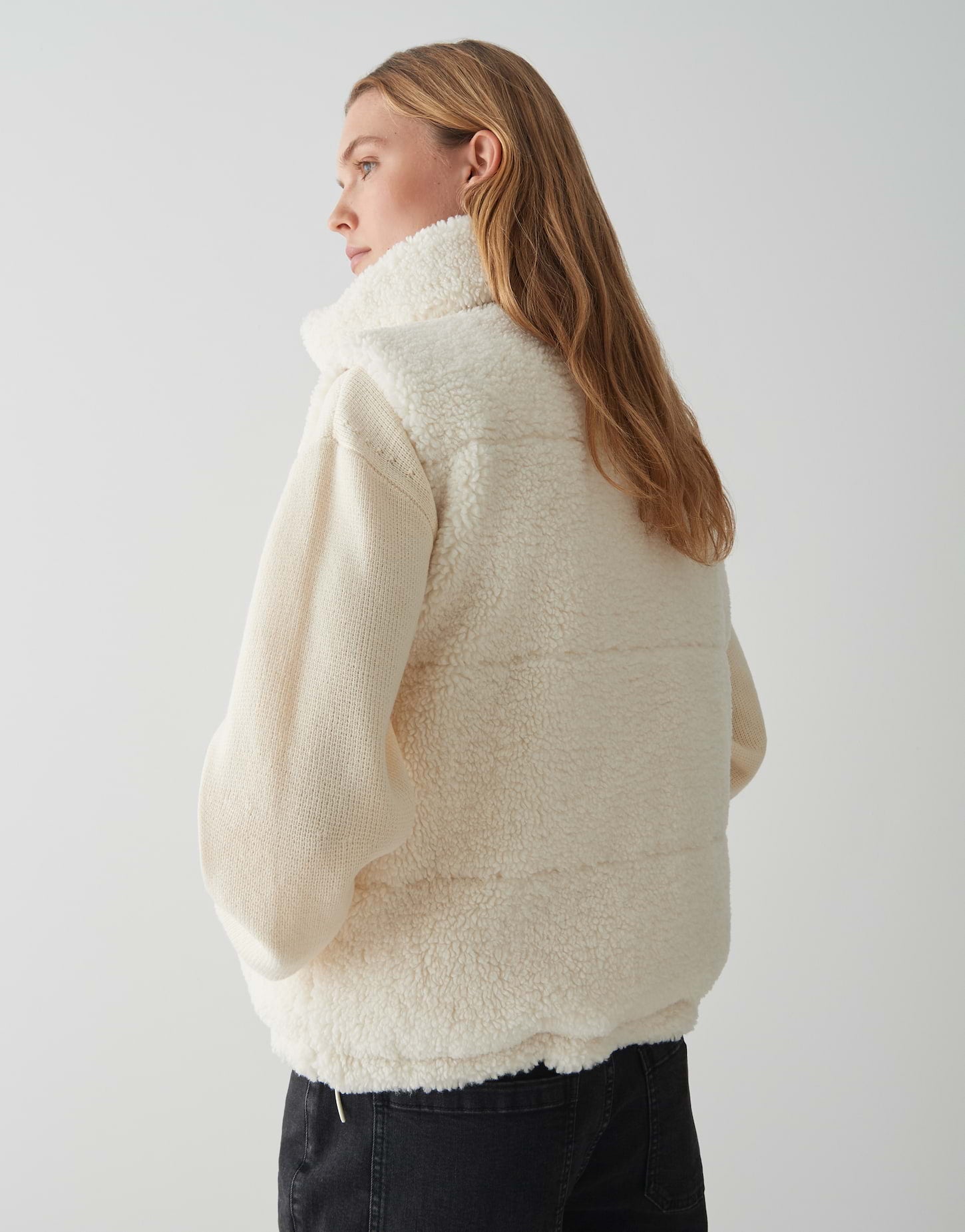 Opus Damen Indoorwesten Soft Cream