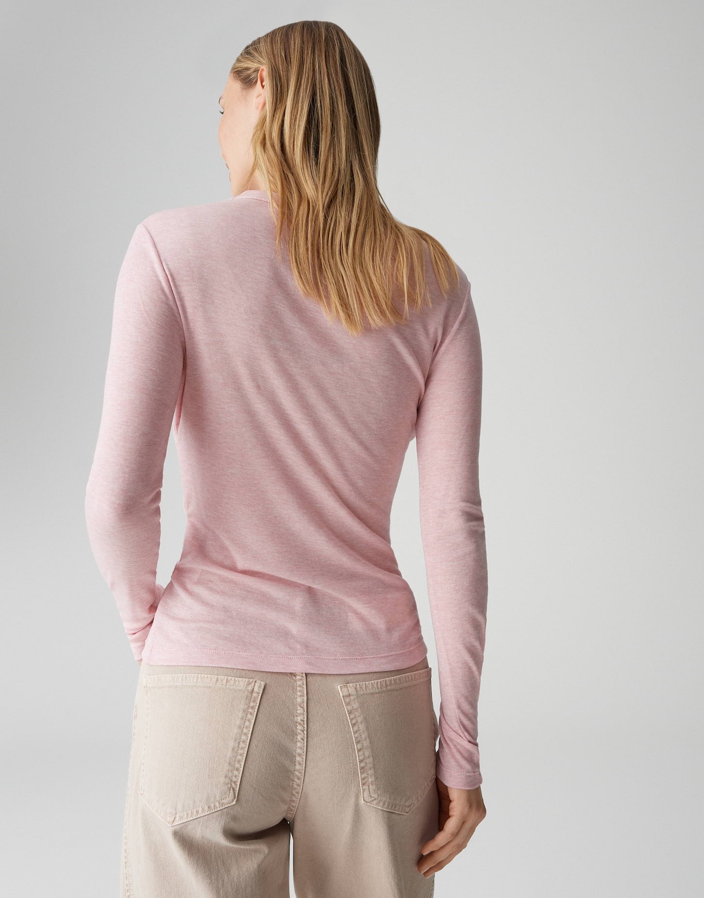 Opus Damen T-Shirts Coral Blush