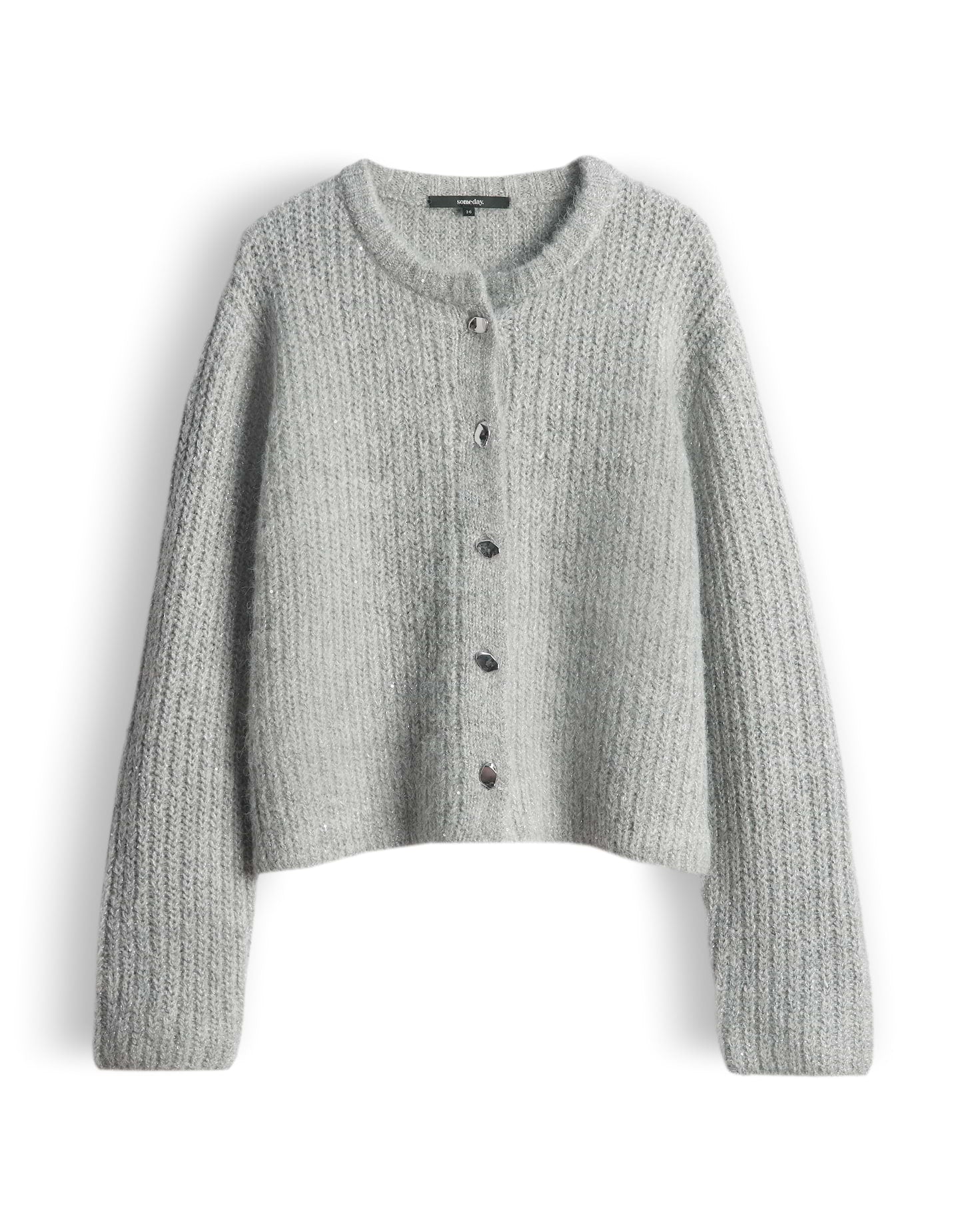 Someday Damen Pullover Hazy Fog Melang