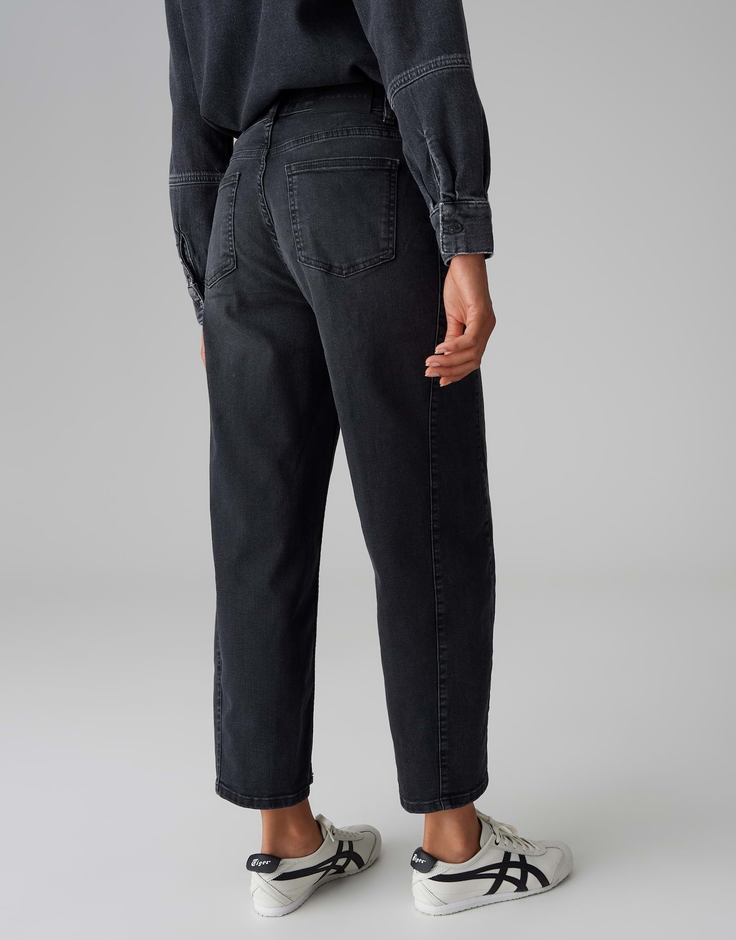 Opus Pants Damen Jeans  Dark Carb