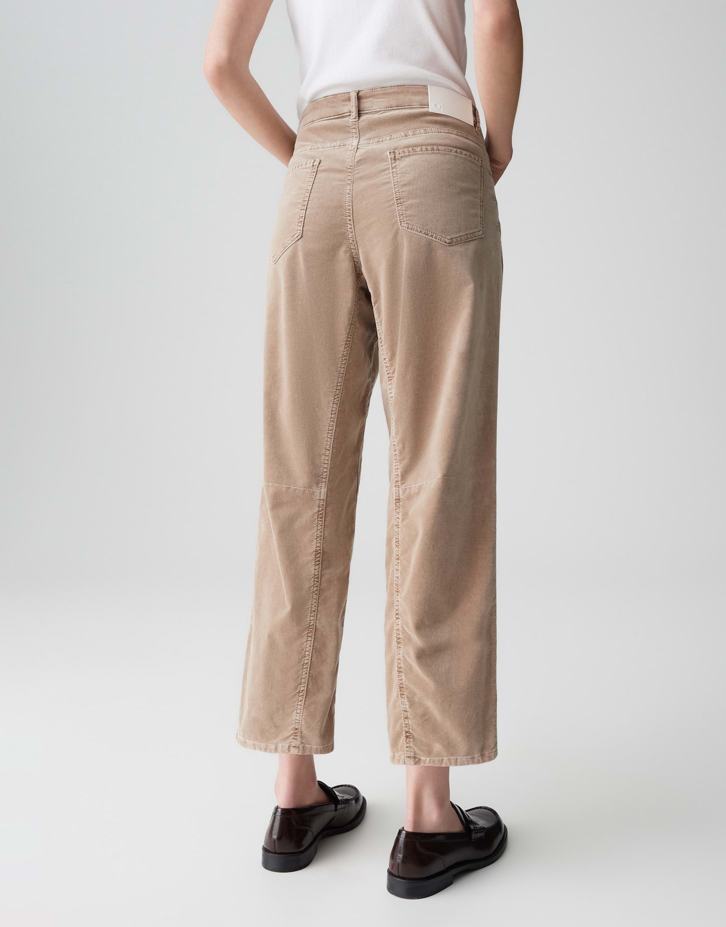 Opus Pants Damen Hosen  Golden Oa