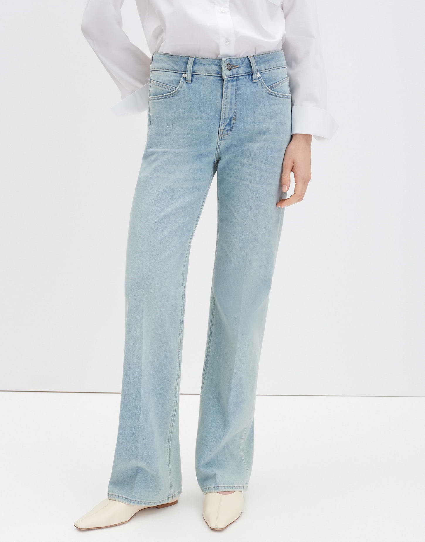 Someday Damen Jeans Mid Tint Blue