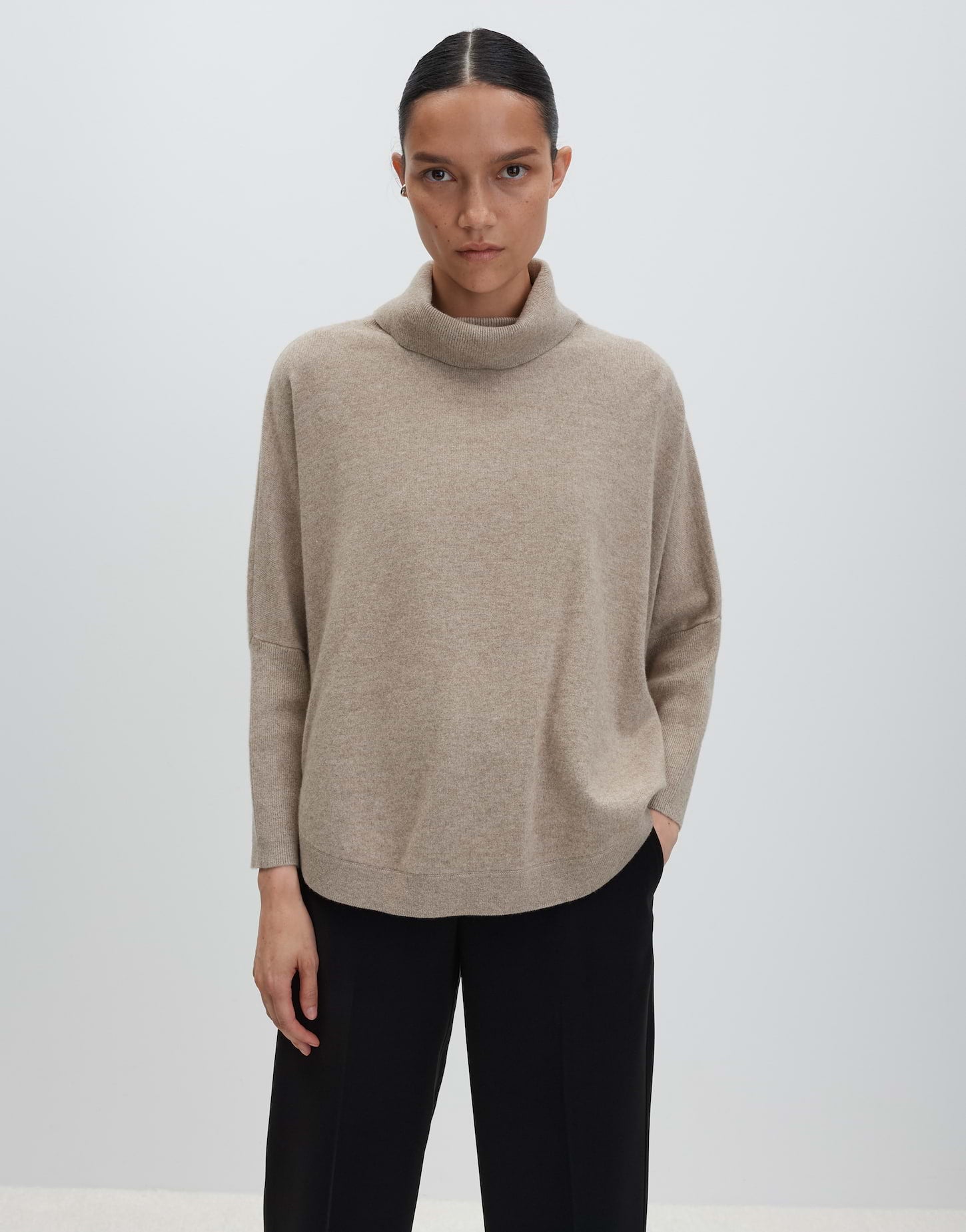 Someday Damen Pullover Pale Greige Mel