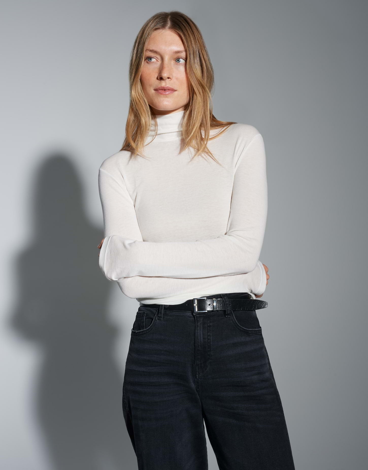 Opus Damen T-Shirts Milk