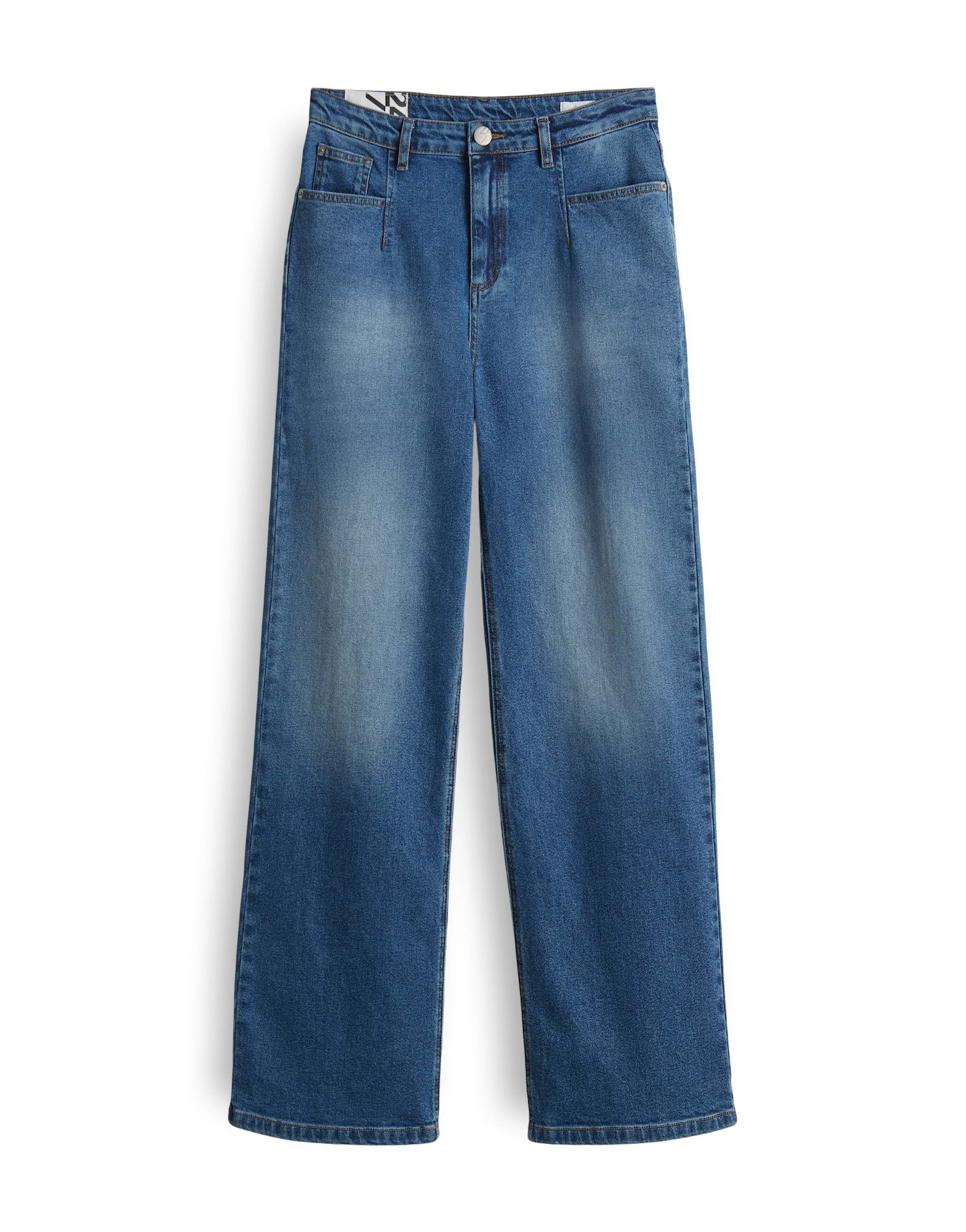 Opus Damen Jeans Mid Classic Blu