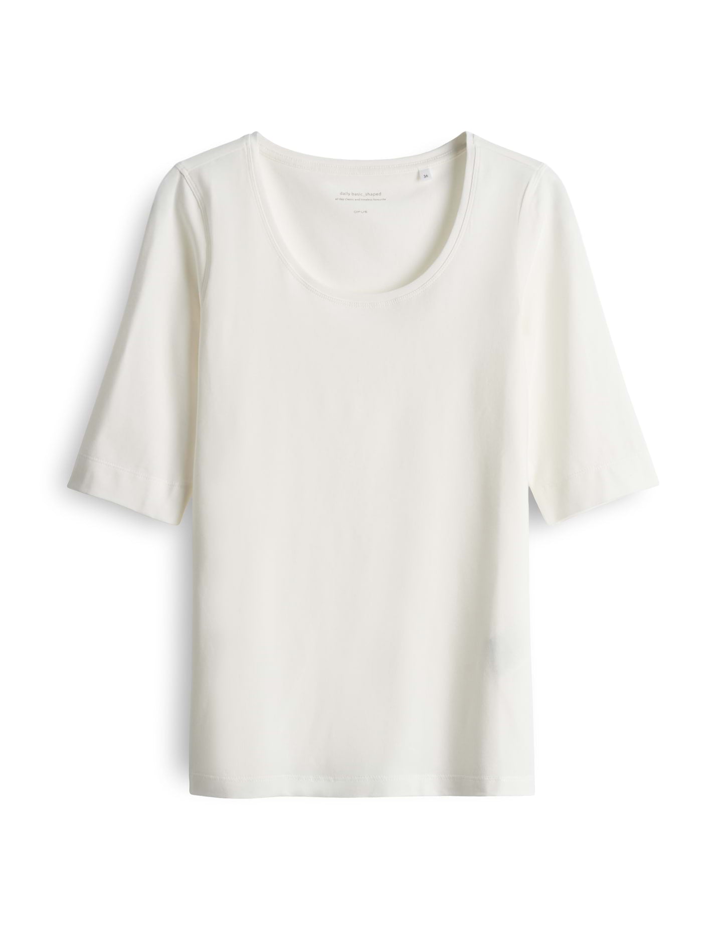 Opus Damen T-Shirts Milk