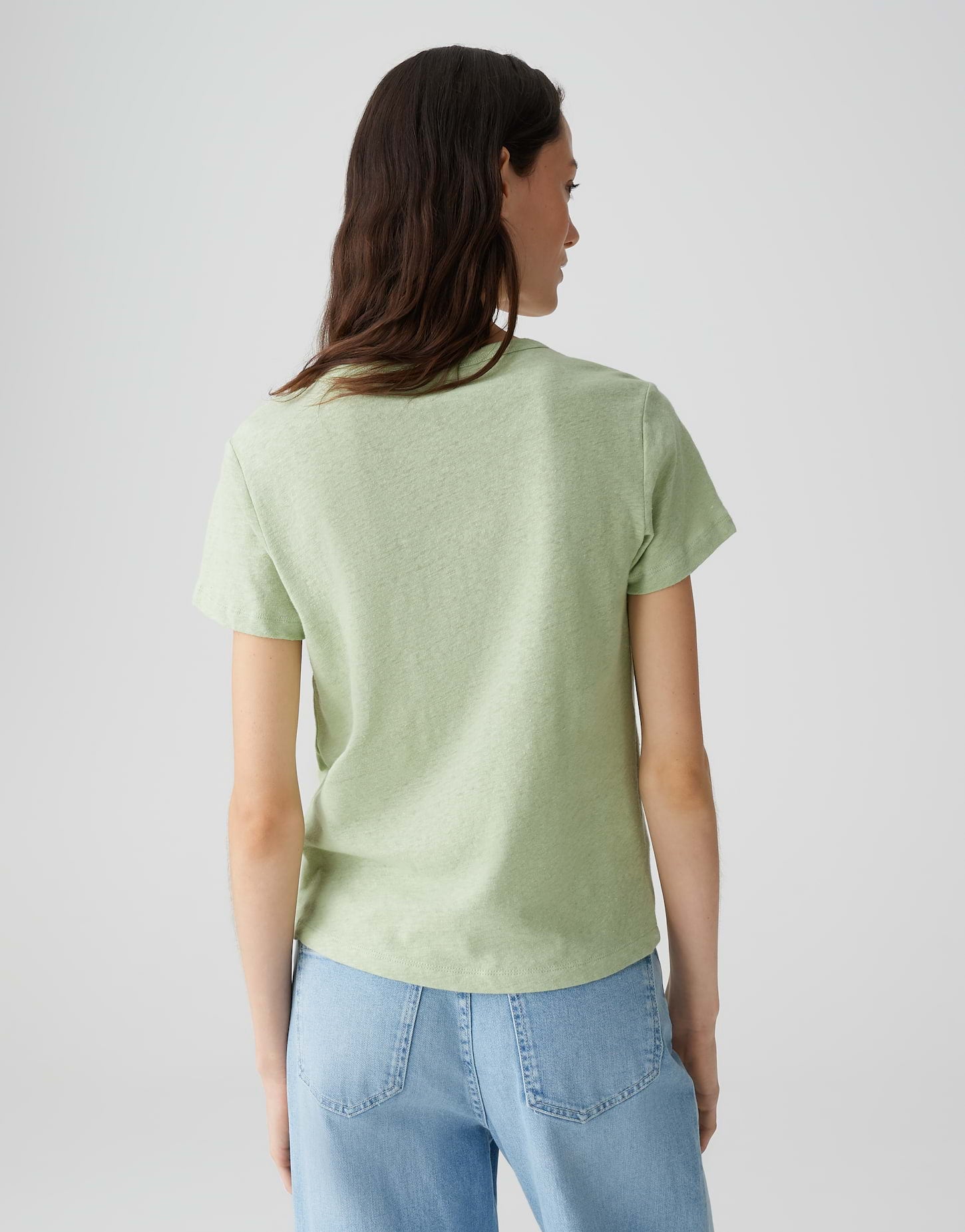 Opus Damen T-Shirts Green Glow