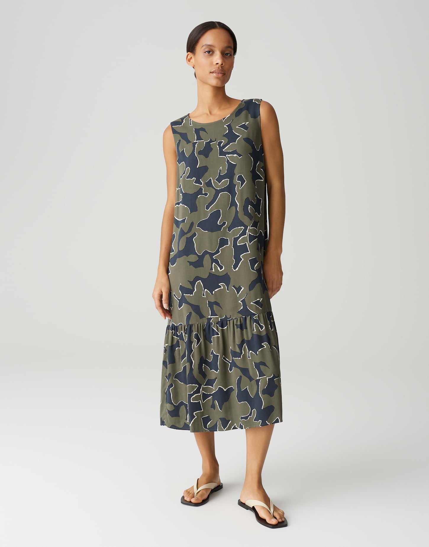 Opus Damen Kleider Coal Blue