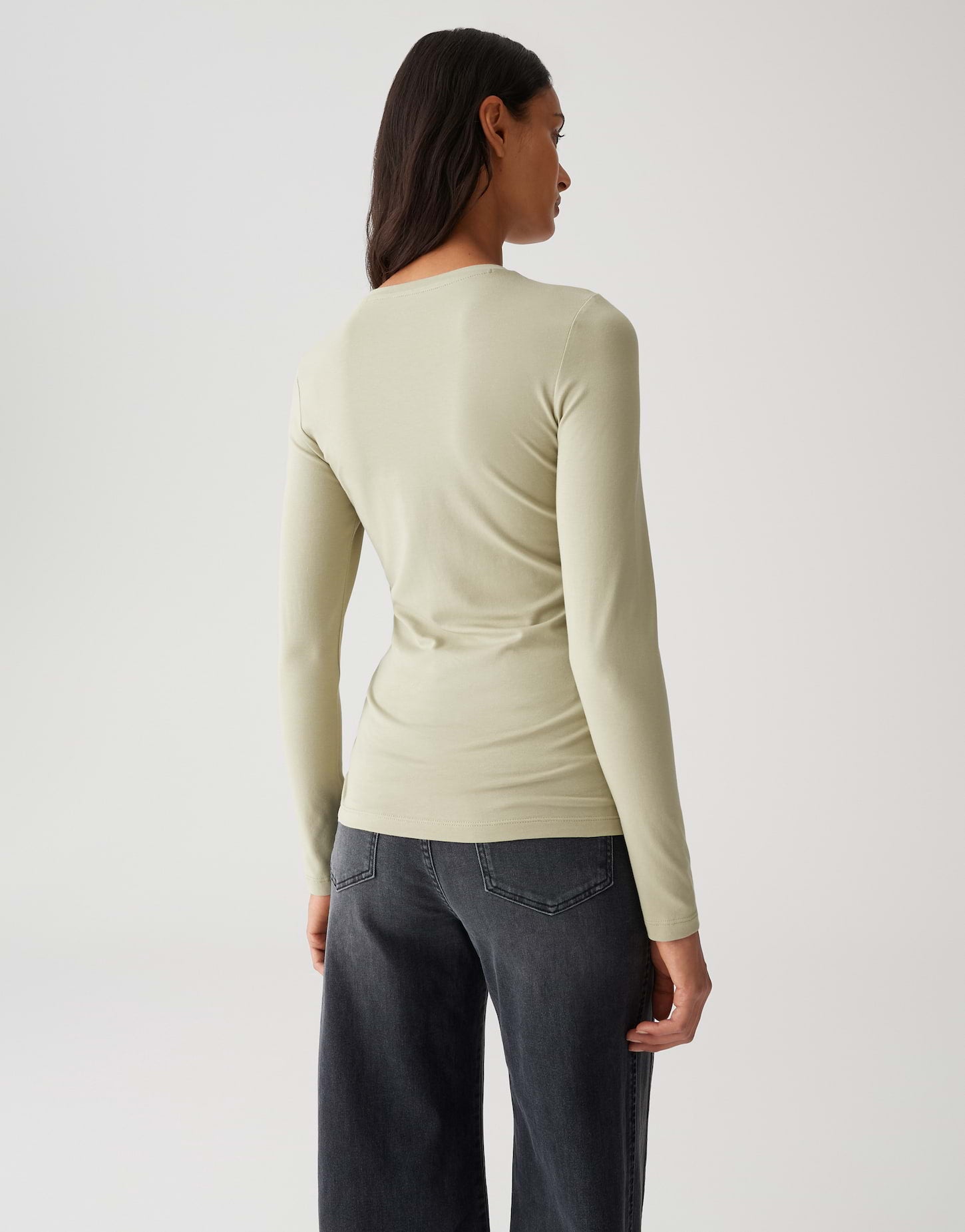 Opus Damen T-Shirts Soft Matcha