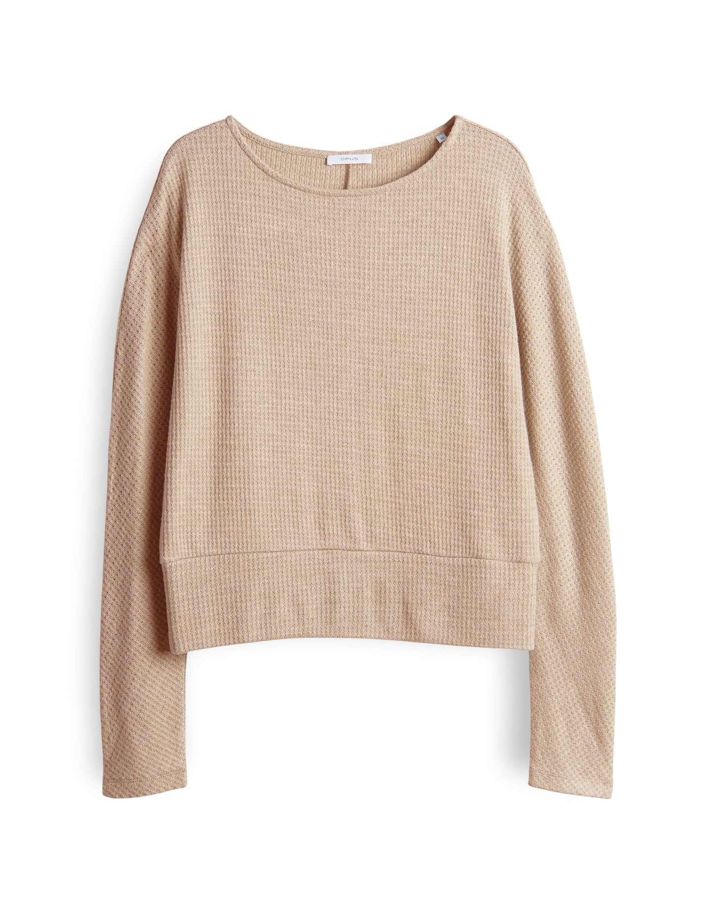 Opus Damen T-Shirts Macadamia