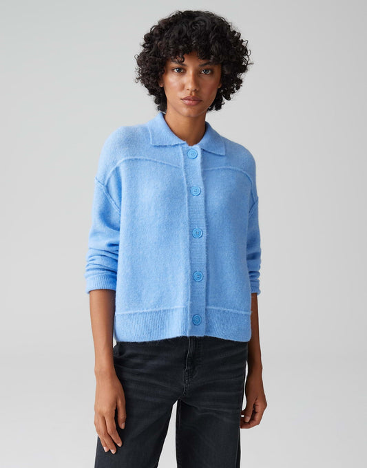 Opus Damen Pullover Water Blue