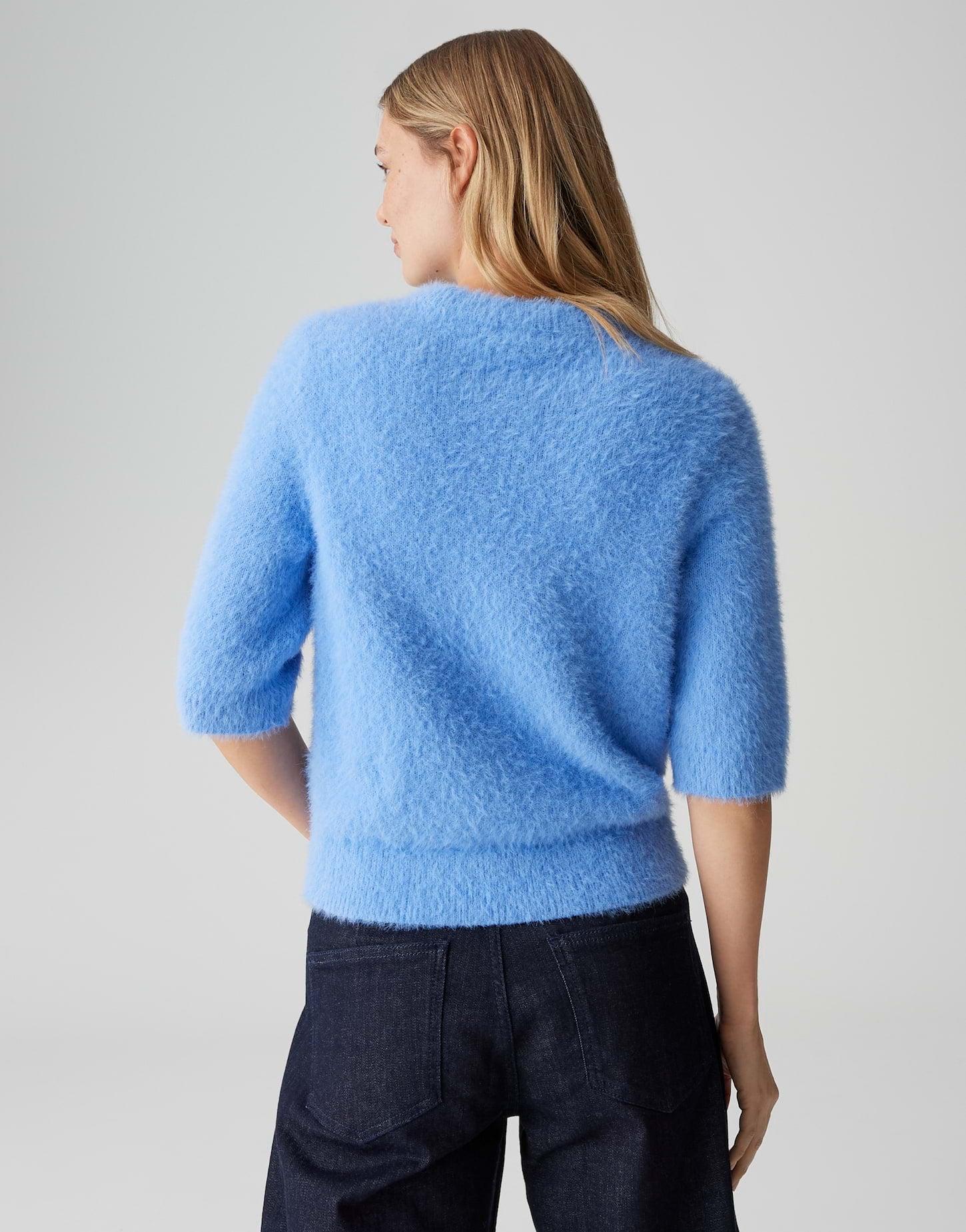 Opus Damen Pullover Water Blue