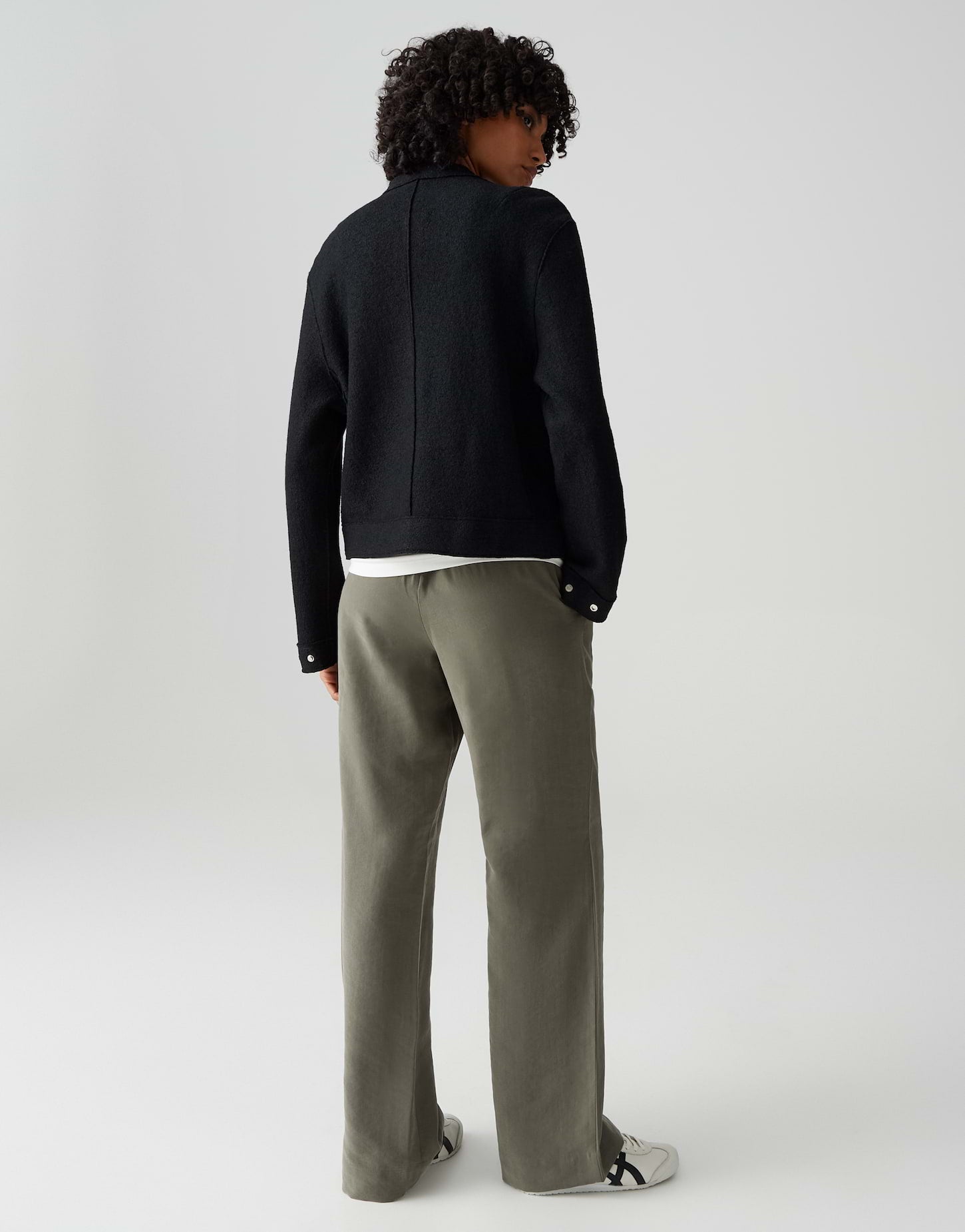 Opus Damen Jacken Black