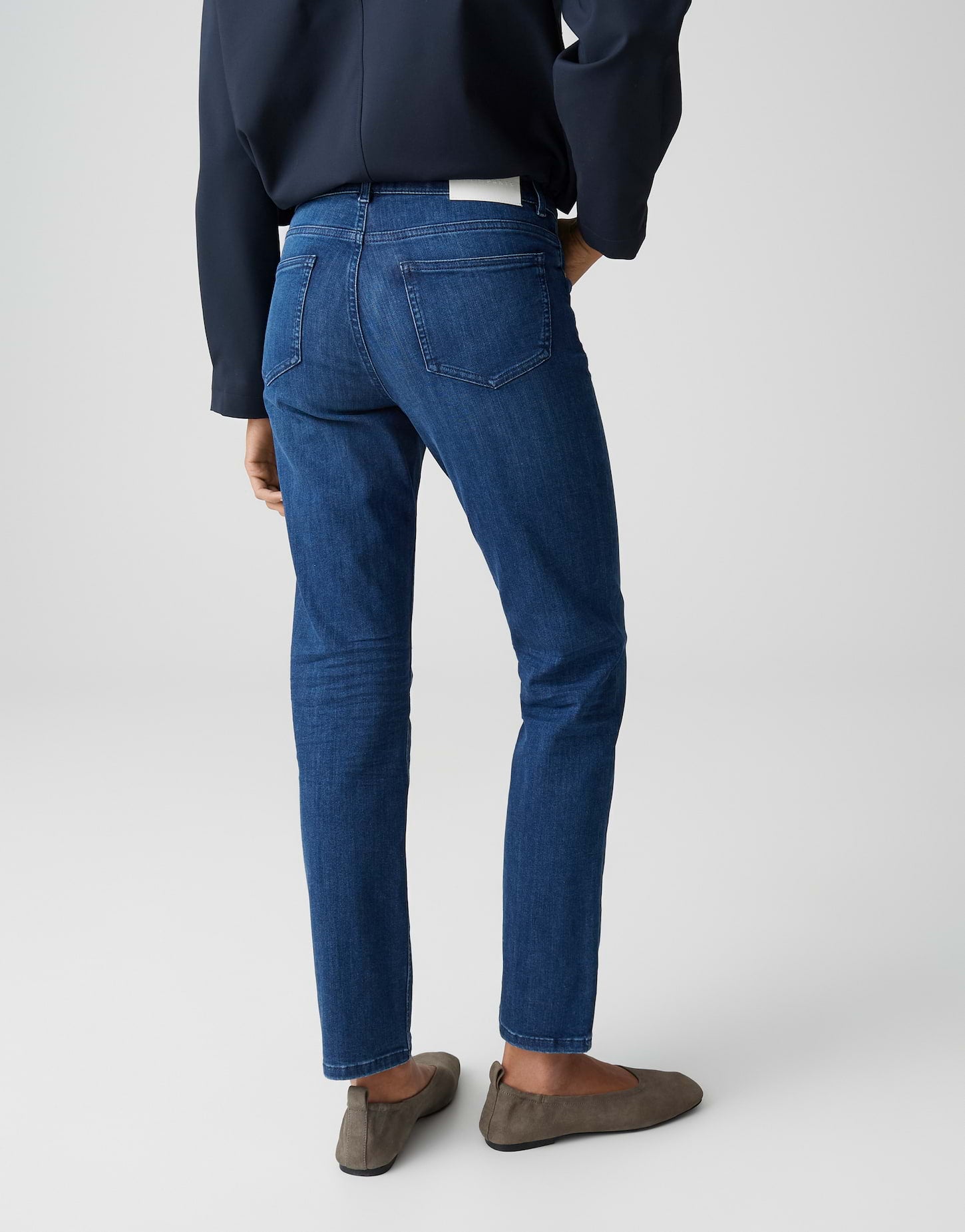 Opus Pants Damen Jeans  Dark Spac