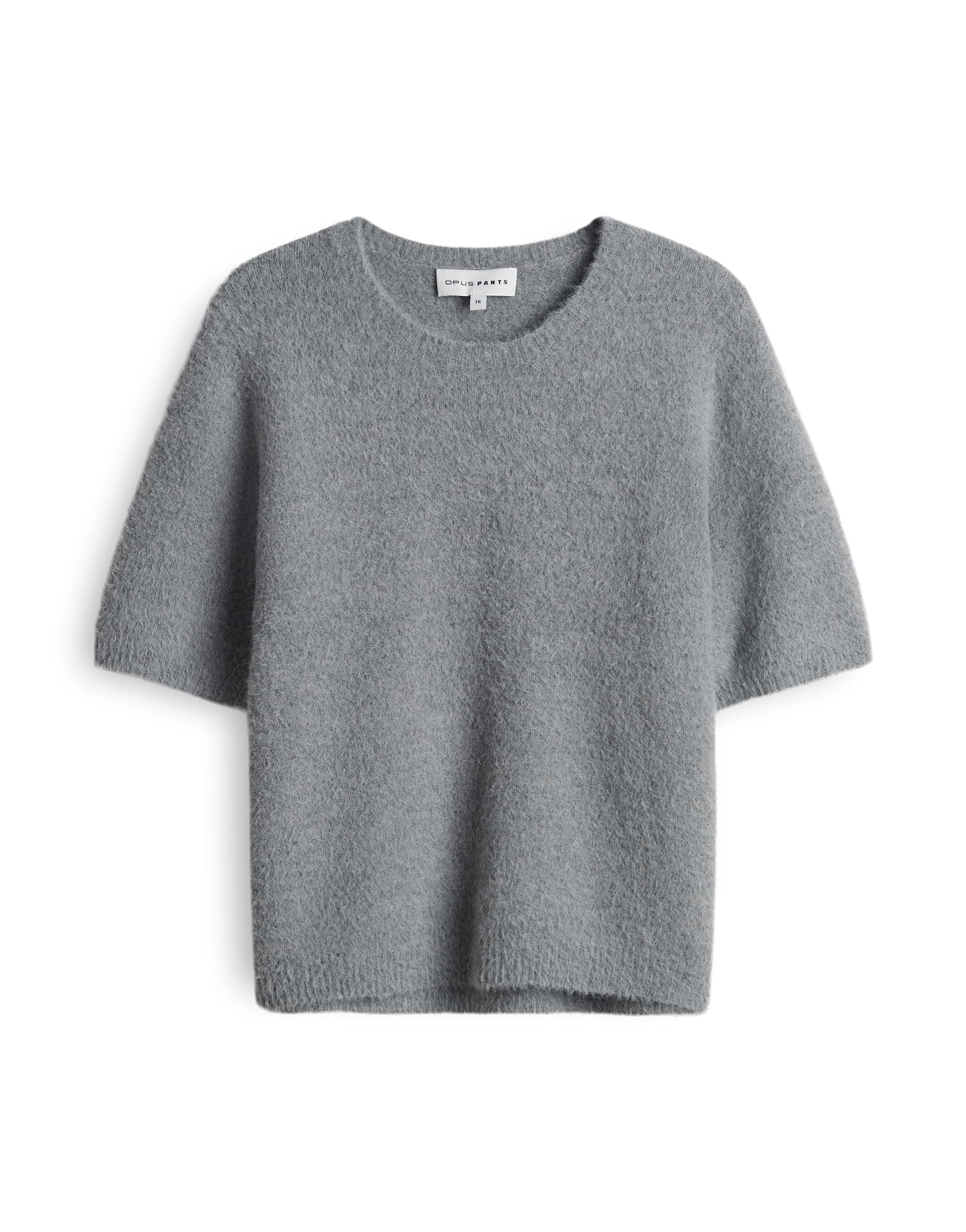 Opus Pants Damen Pullover  Easy Grey