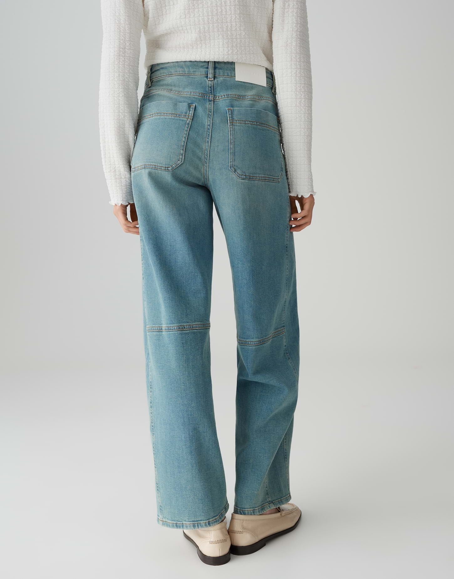 Opus Pants Damen Jeans  Light Ice