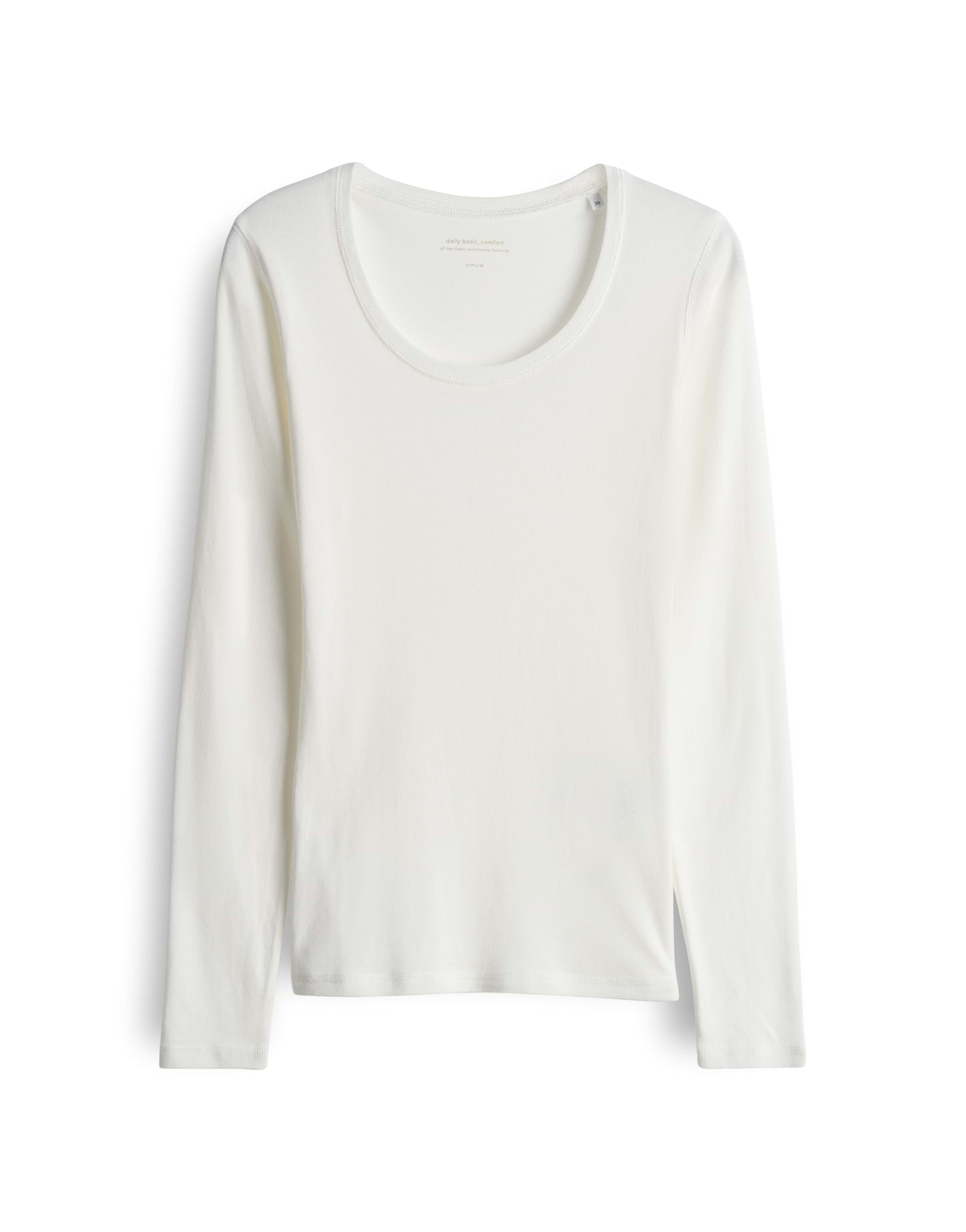 Opus Damen T-Shirts Milk