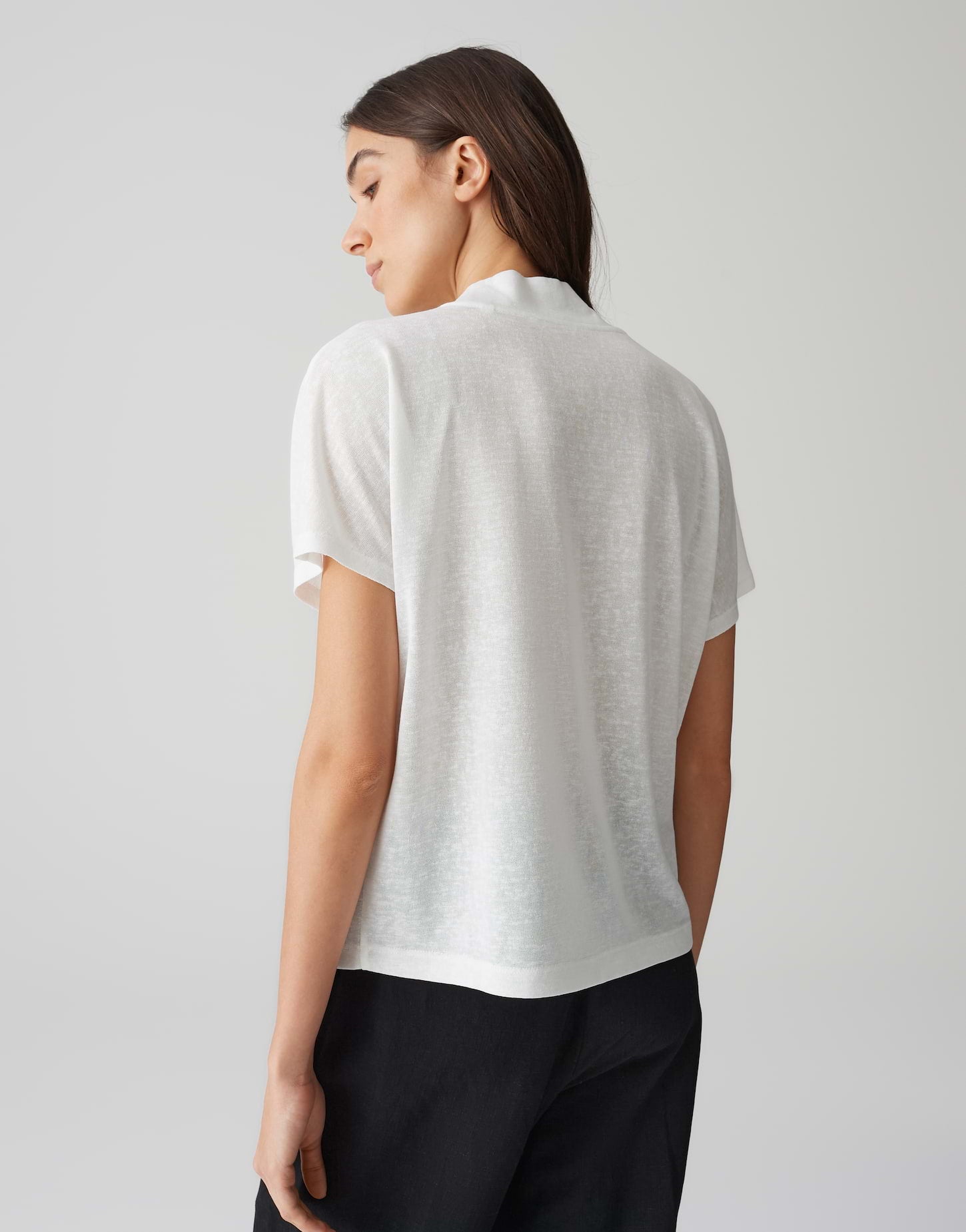 Opus Damen T-Shirts Milk