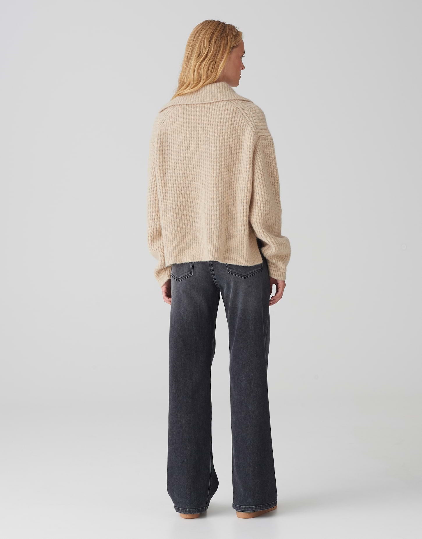 Opus Damen Pullover Soft Oat