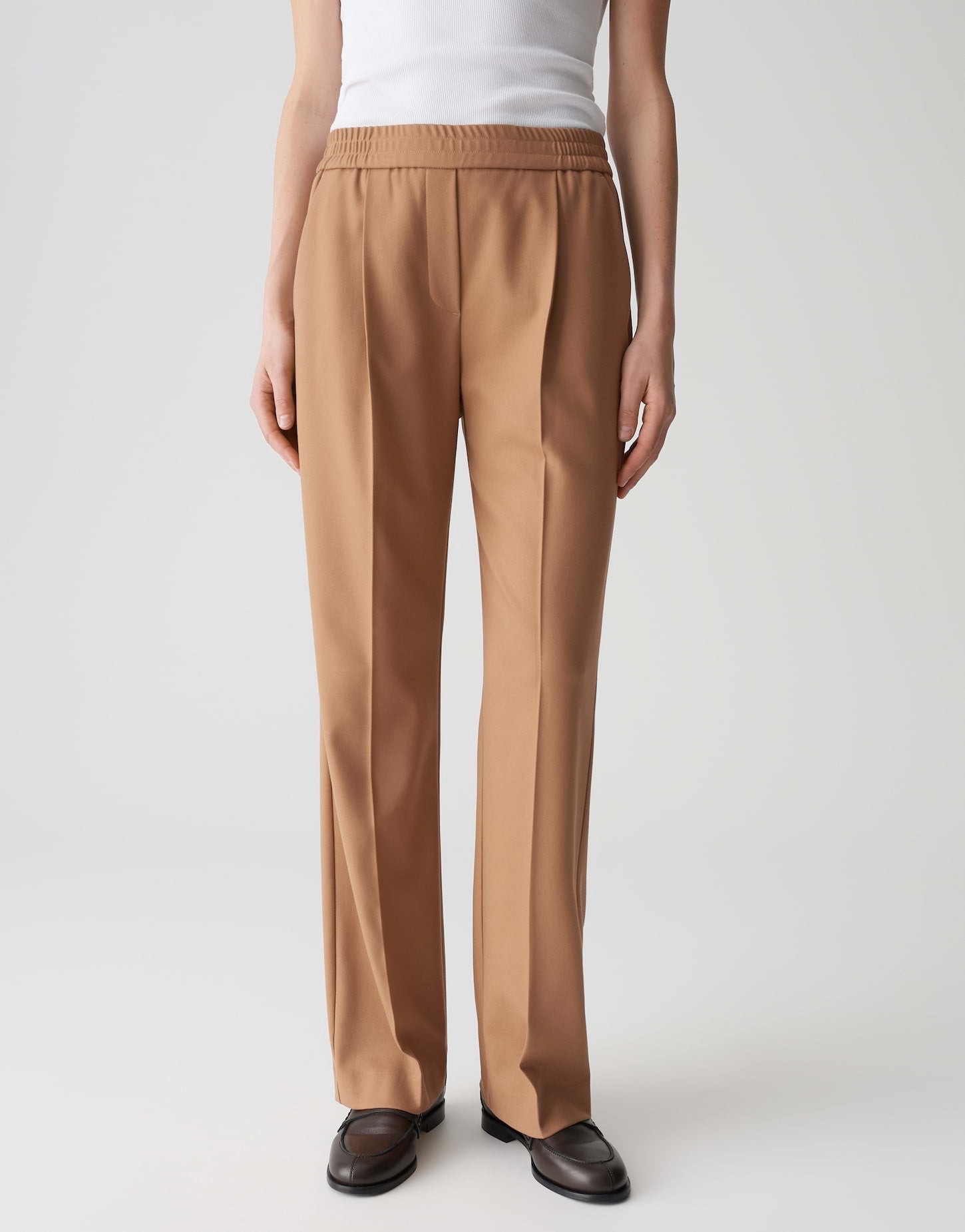 Opus Pants Damen Hosen  Golden Oa