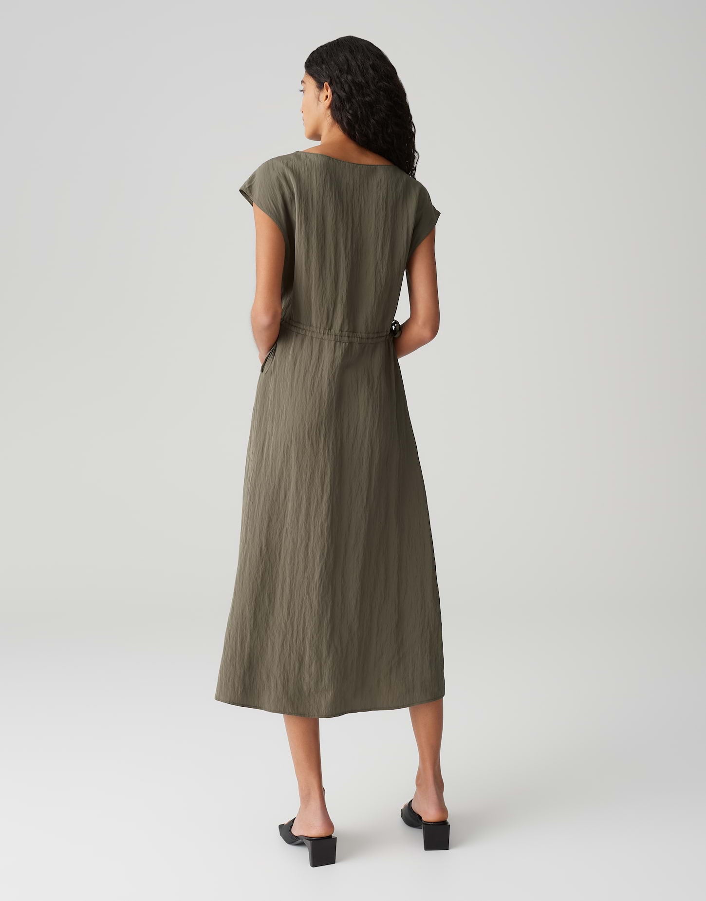 Opus Damen Kleider Olive Leaf