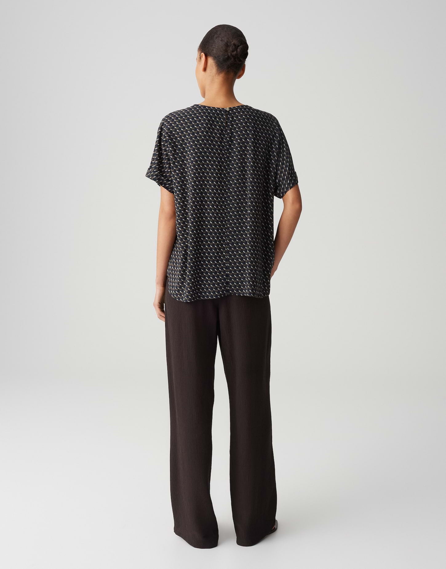 Opus Damen Blusen Coal Blue