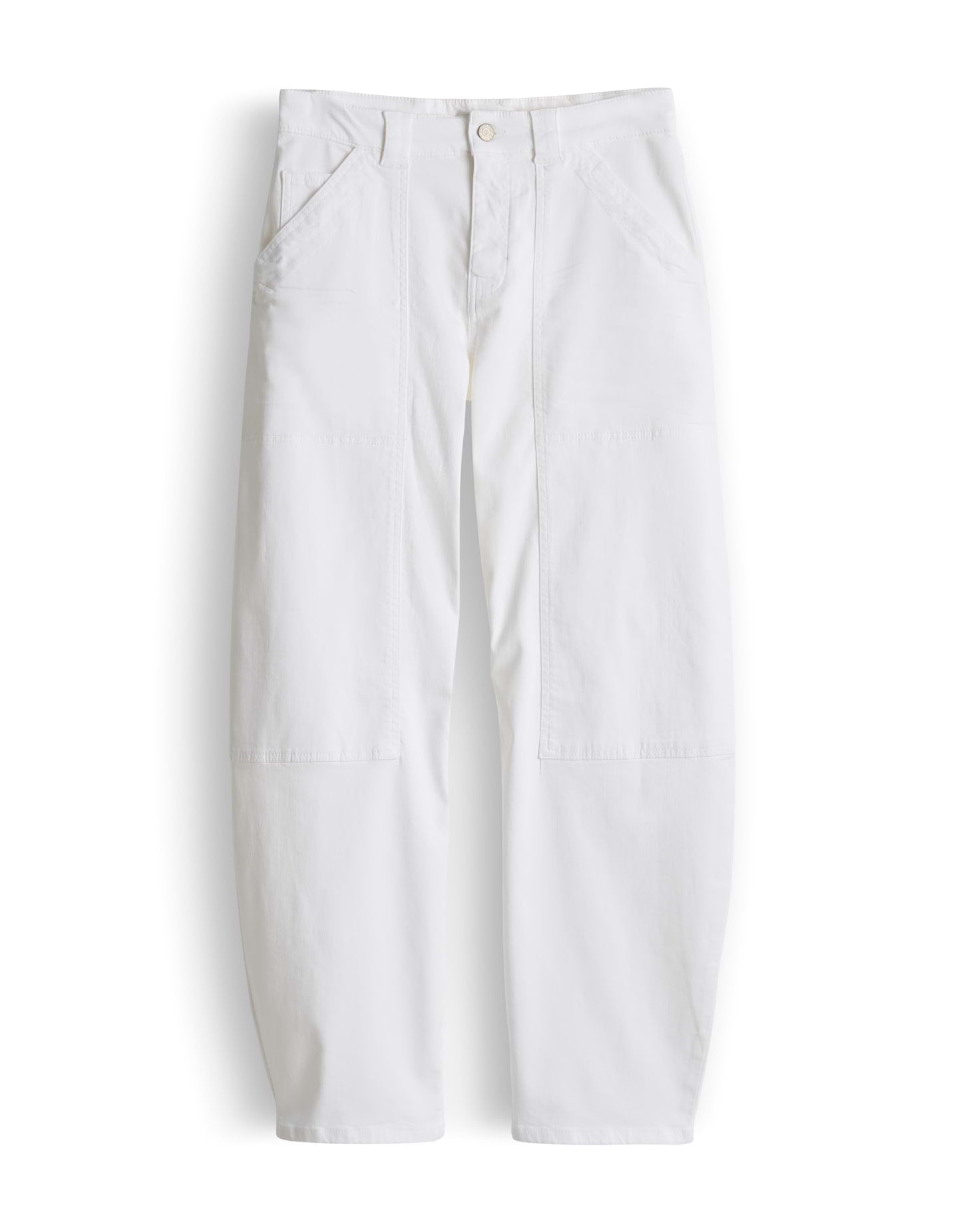 Opus Pants Damen Jeans  White