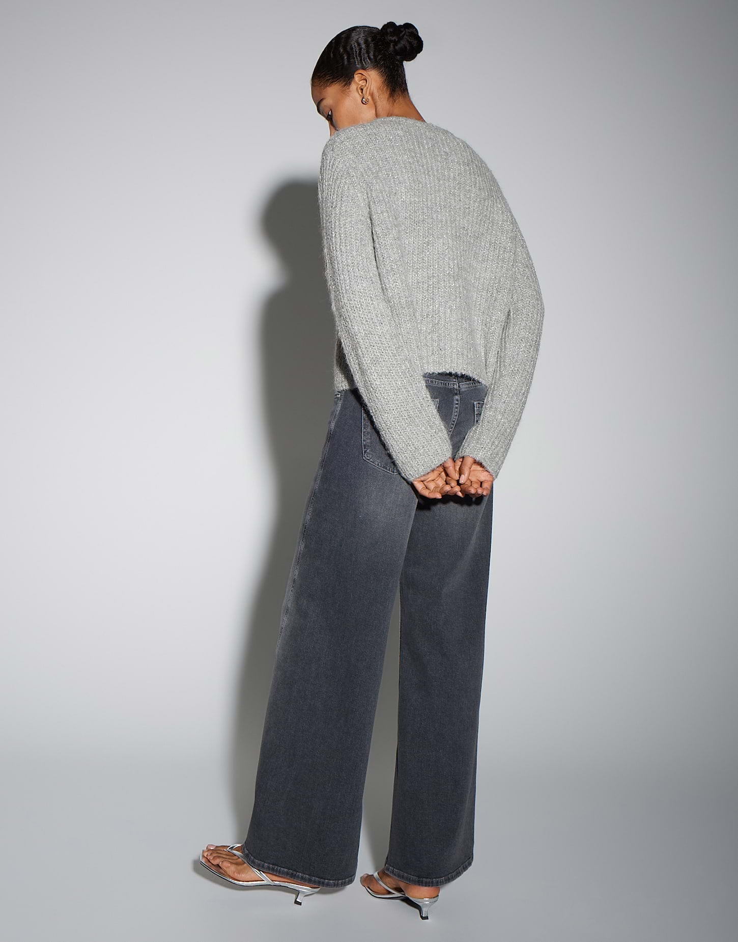 Someday Damen Pullover Hazy Fog Melang