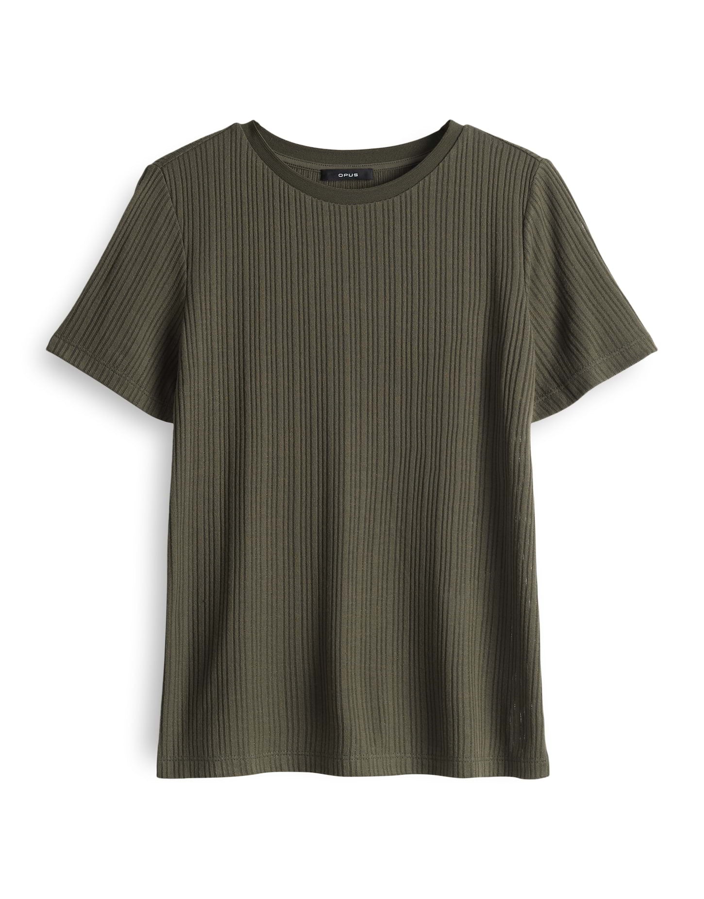 Opus Damen T-Shirts Olive Leaf