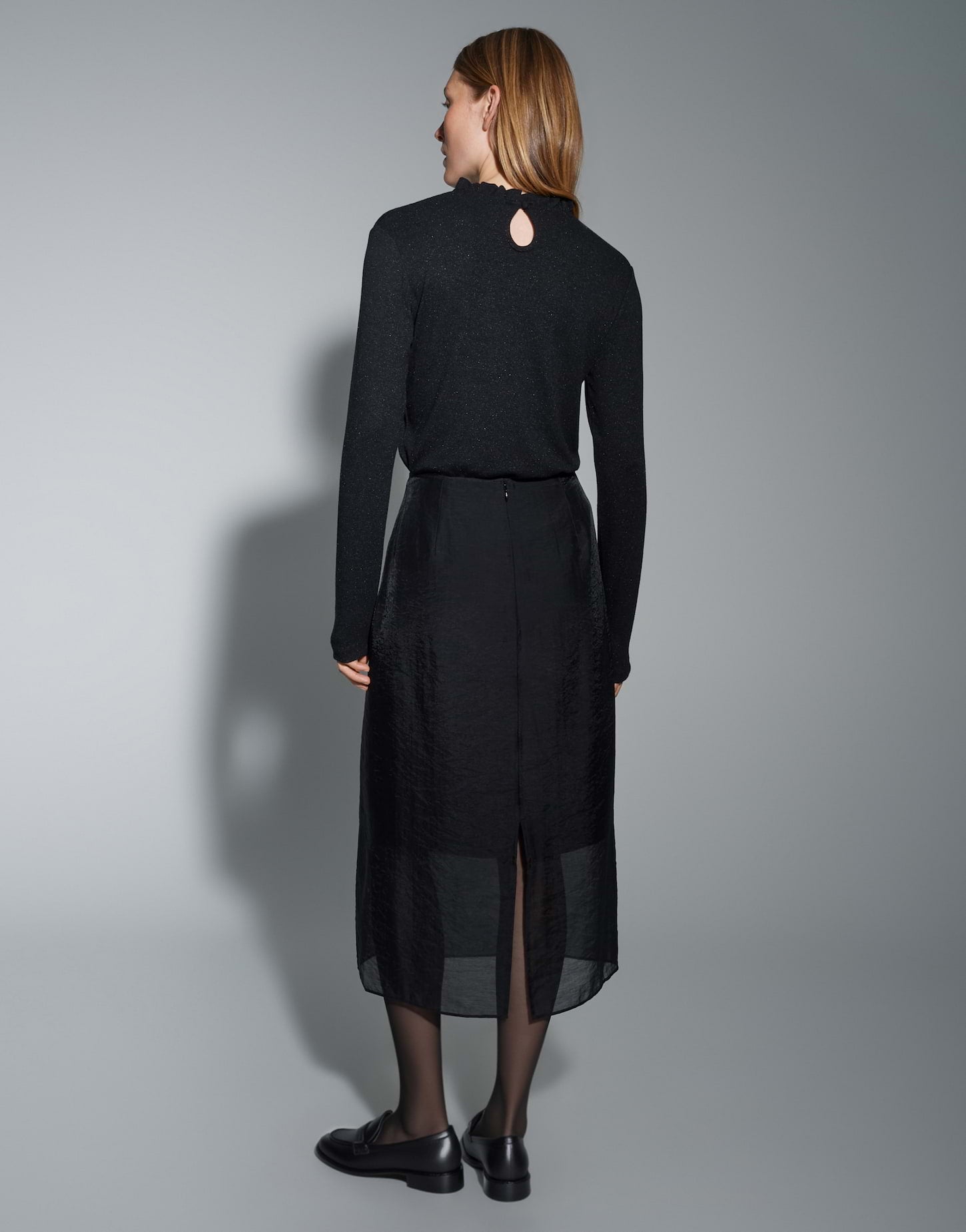 Opus Damen Rock Black