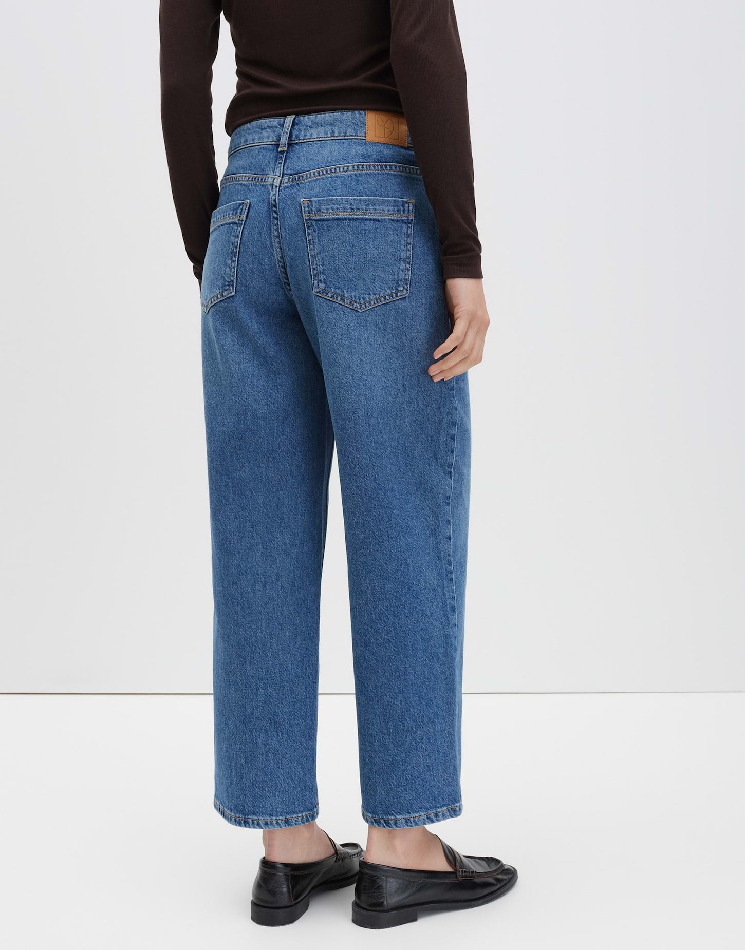 Someday Damen Jeans Mid Drift Blue