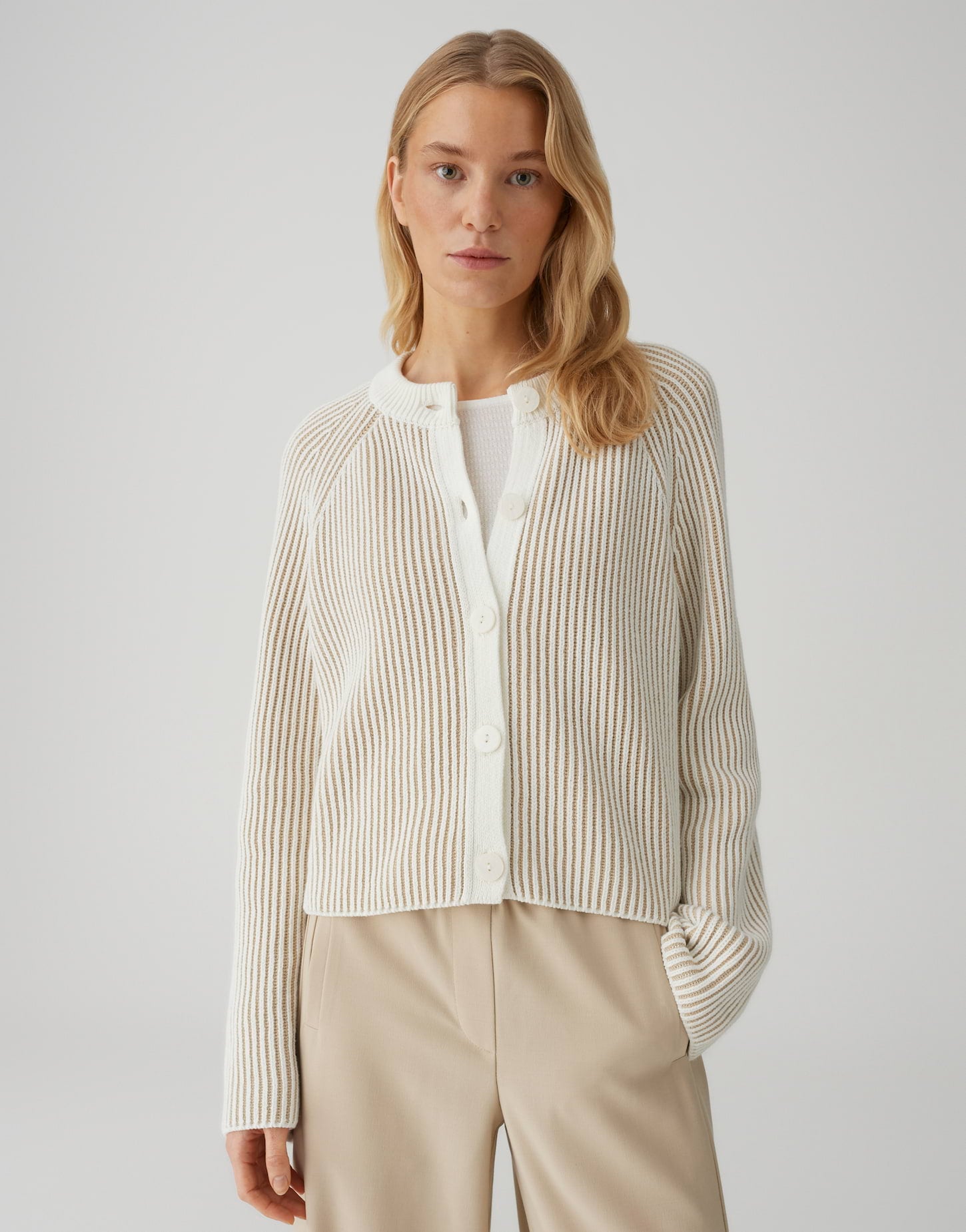 Opus Damen Pullover Soft Oat