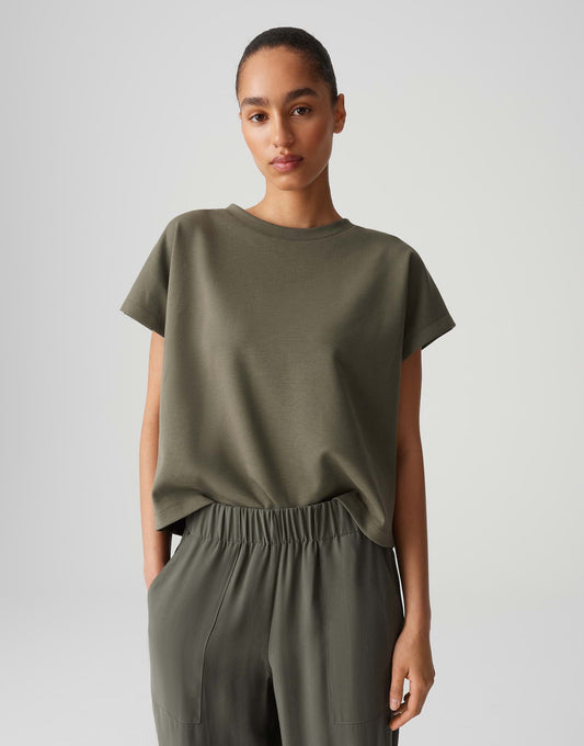 Opus Damen Sweatshirts Olive Leaf