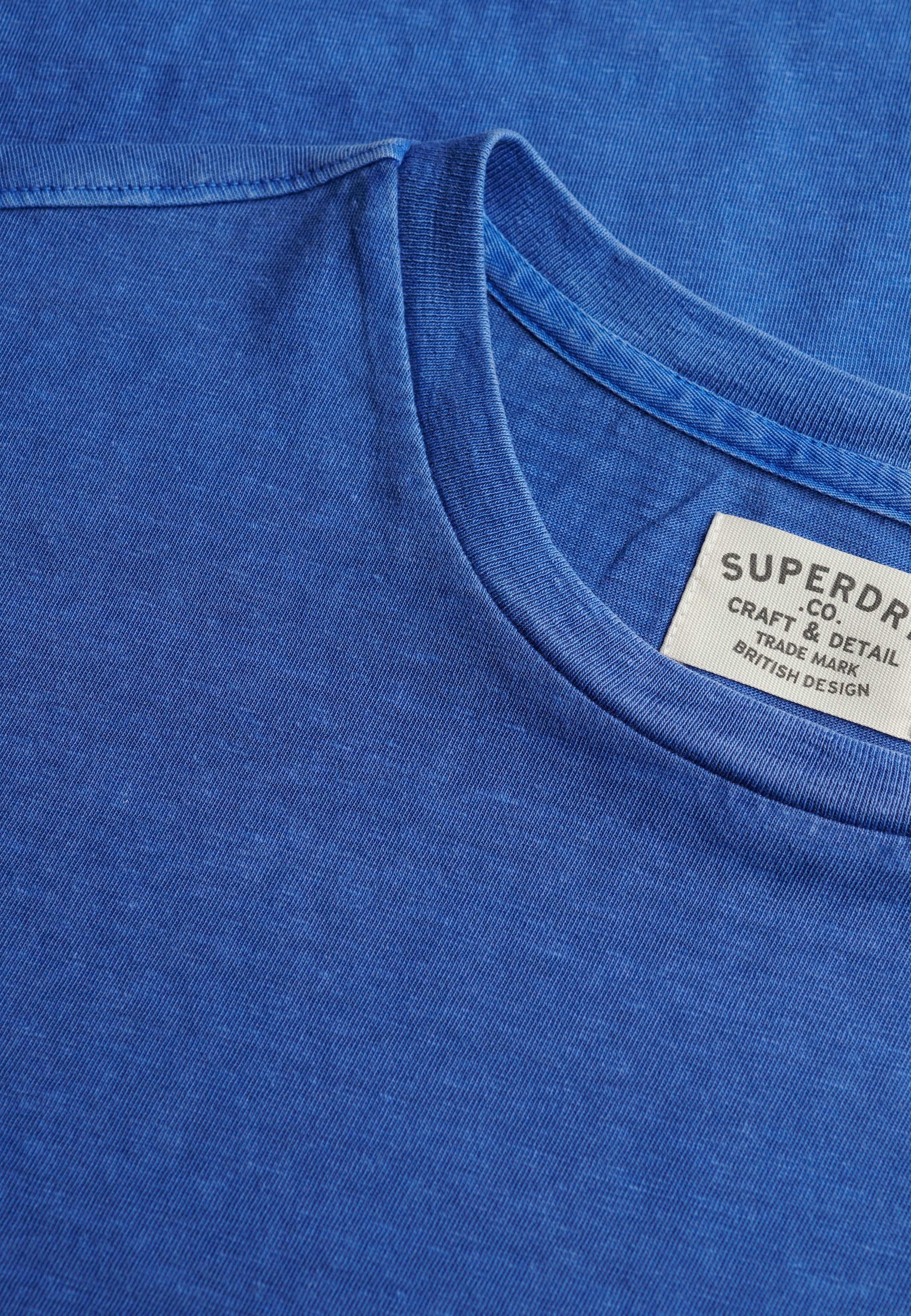 Superdry Men Herren T-Shirts kurz Kb Serge Blue