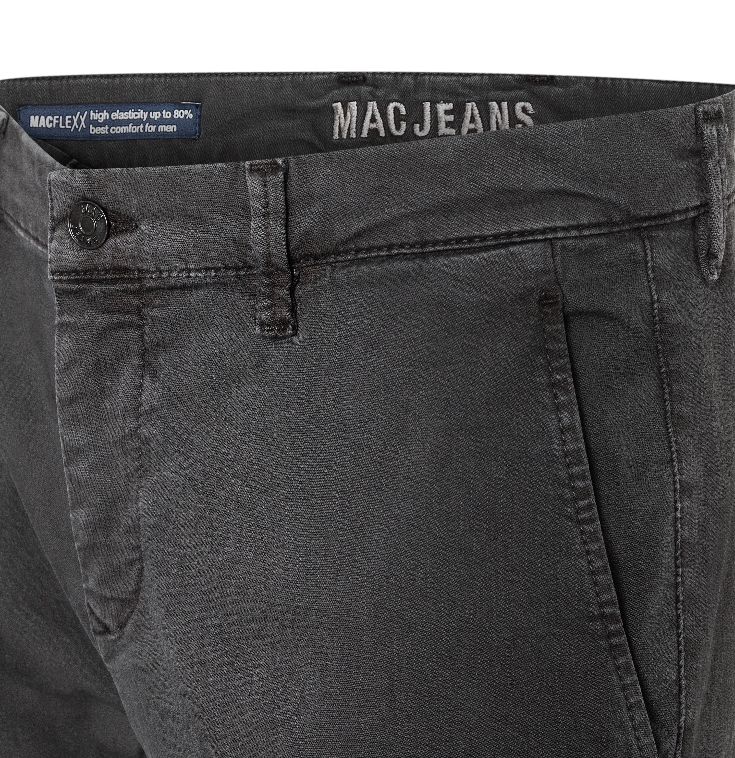 Mac Herren Hosen W Deep Brown