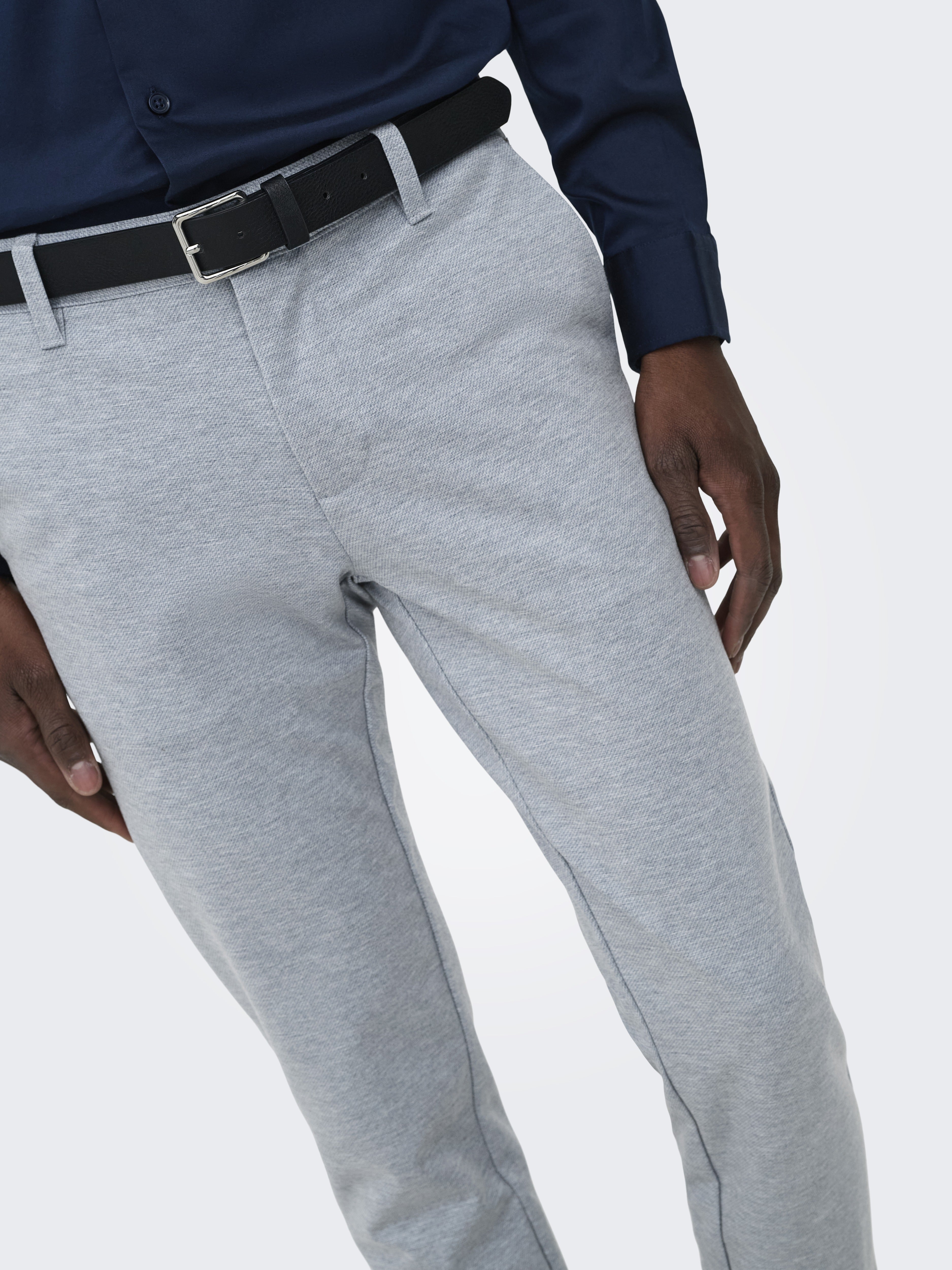 Only & Sons Herren Hosen Blue Fog/Lgm