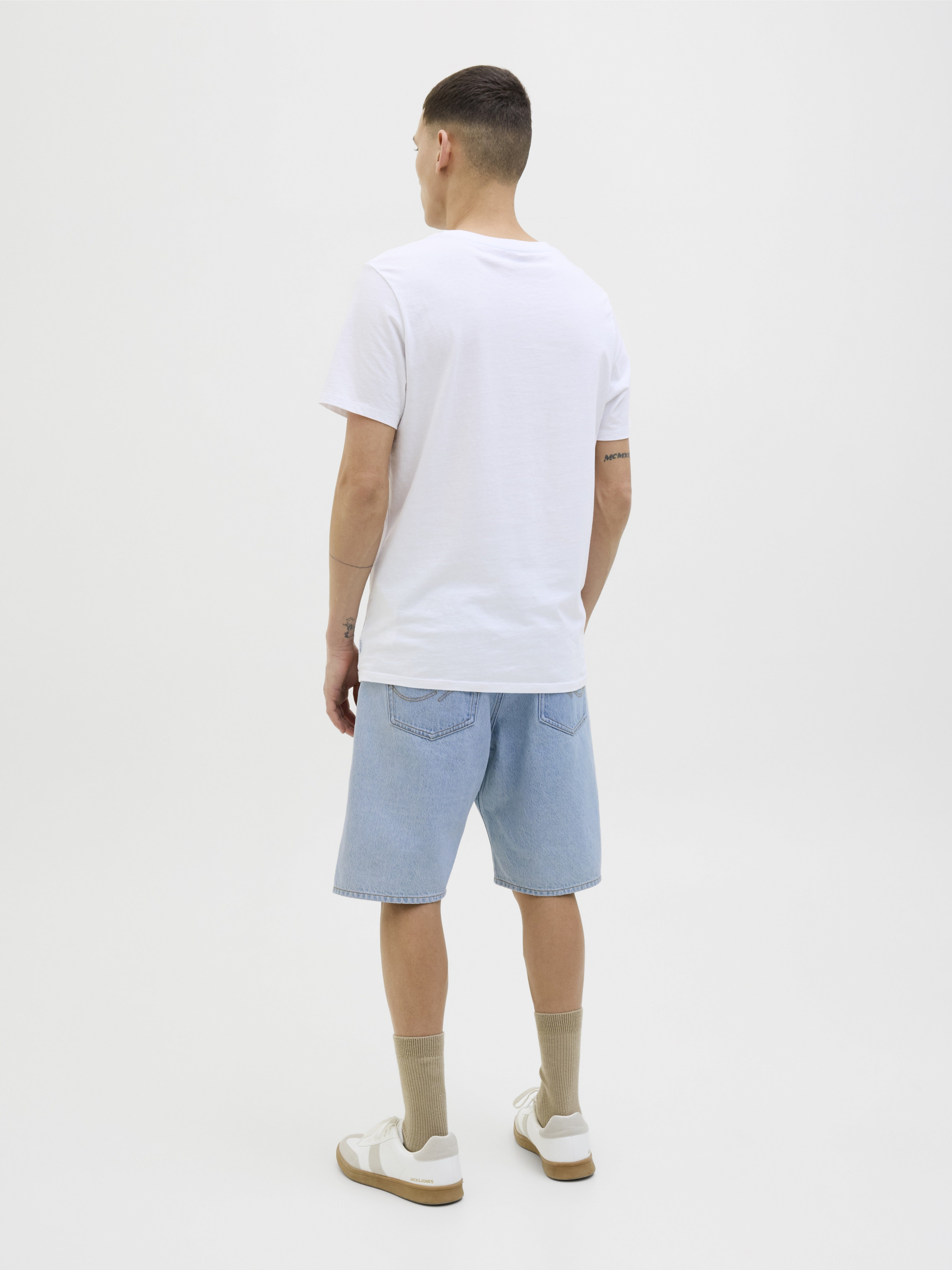 Jack & Jones Herren Shorts Blue Denim/Sbd