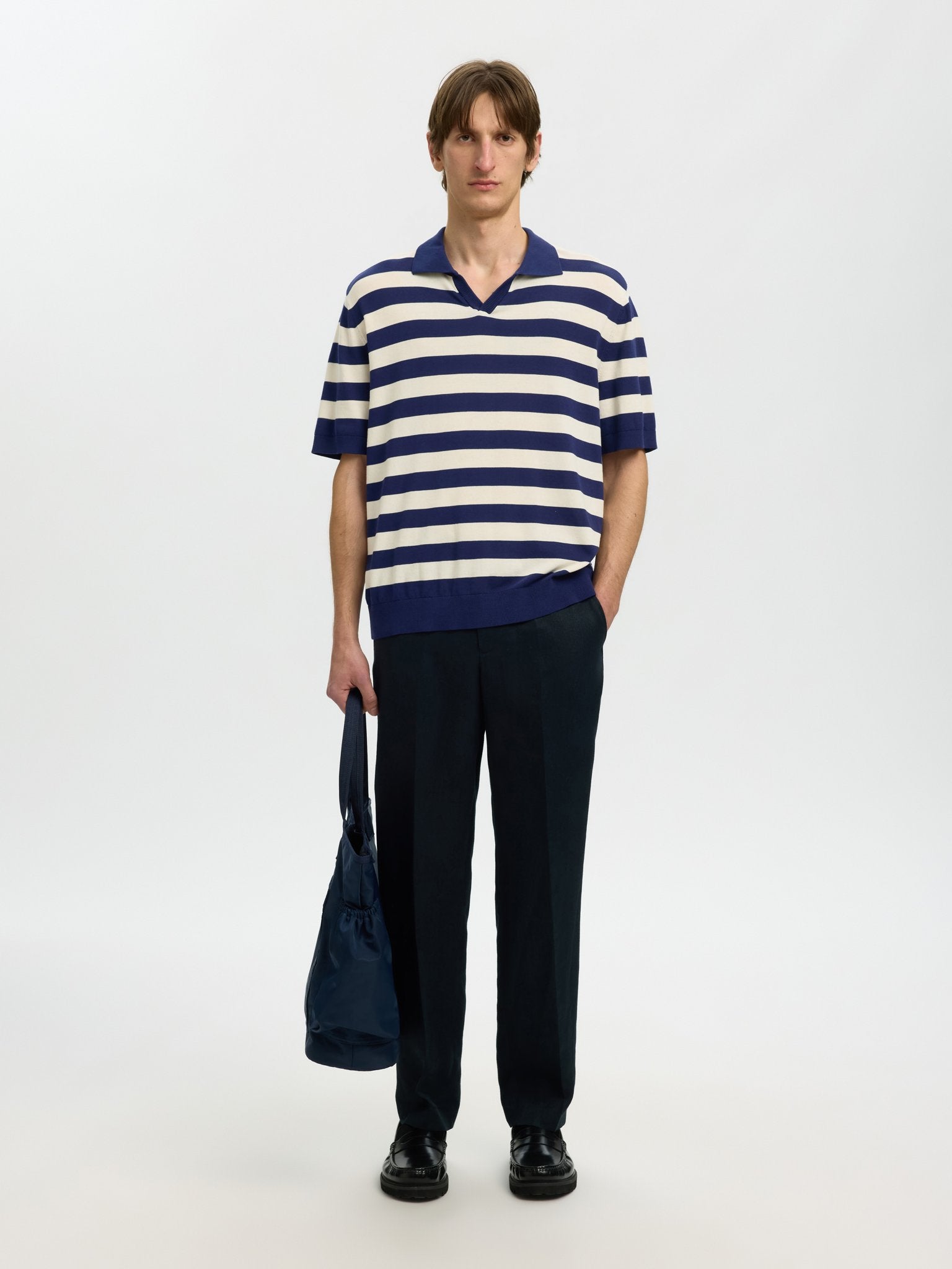 Selected homme Herren Polo-Shirts Ocean