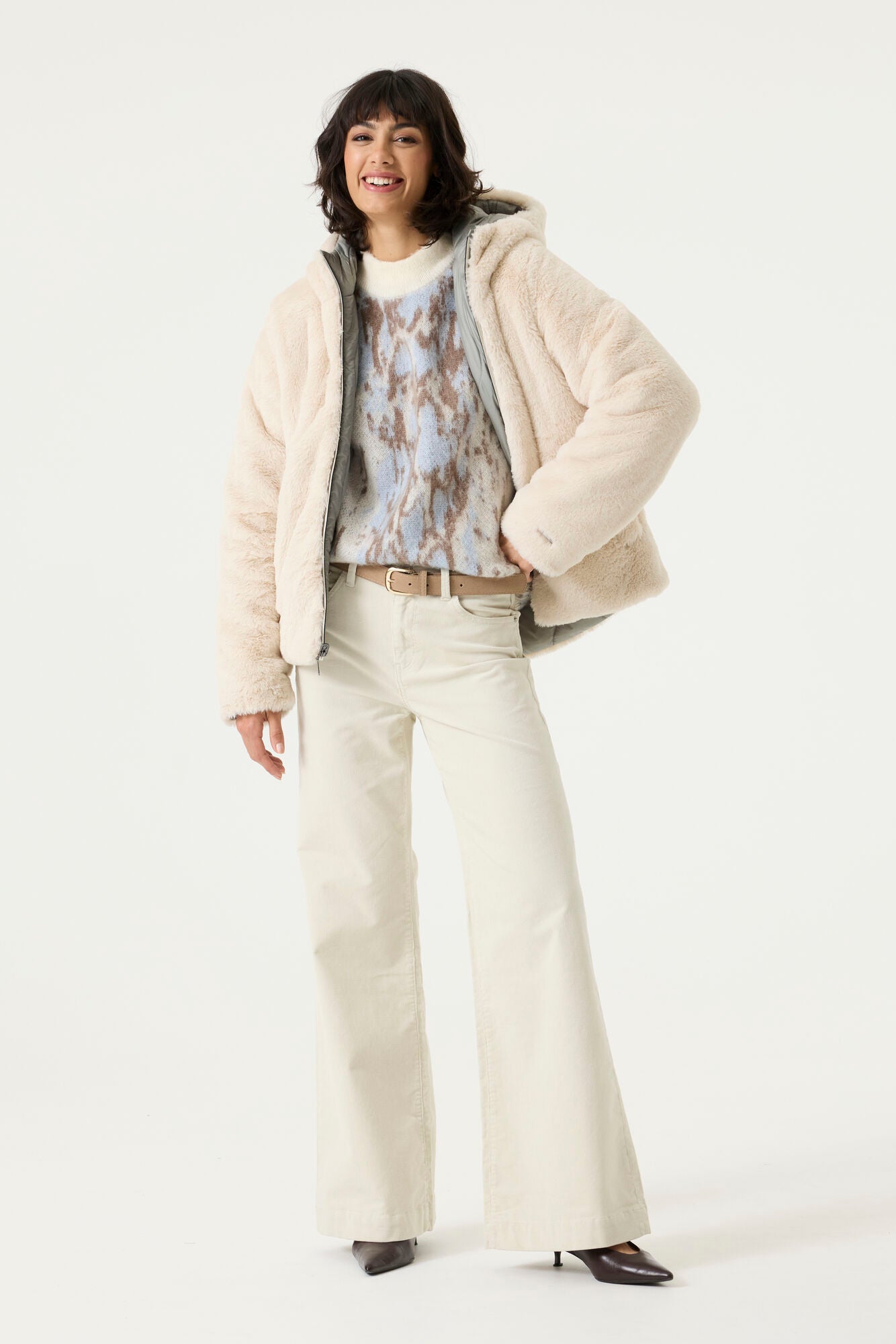 Garcia Damen Jacken Neutral Blond