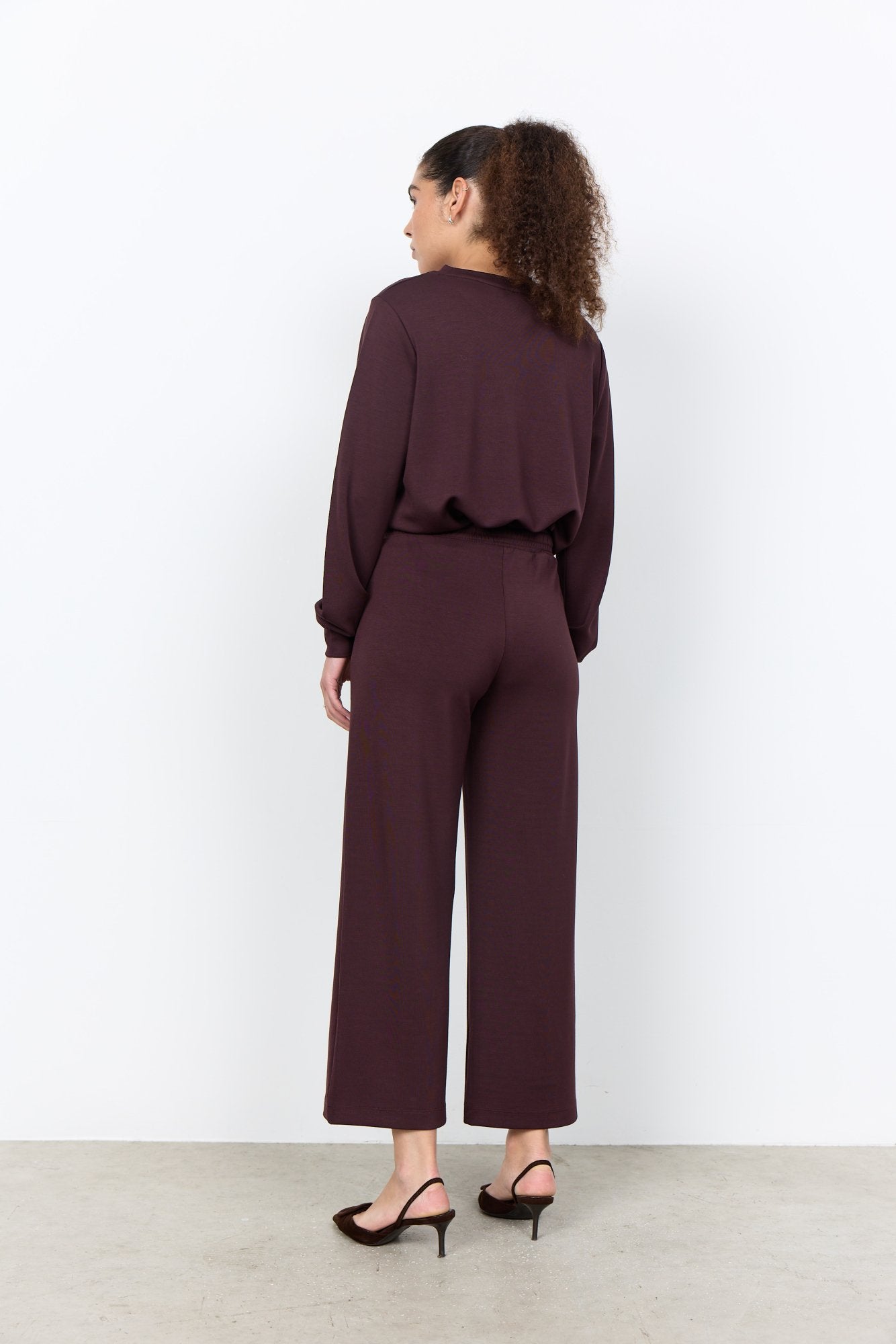 Soya Concept Damen Hosen Chocolate Plum
