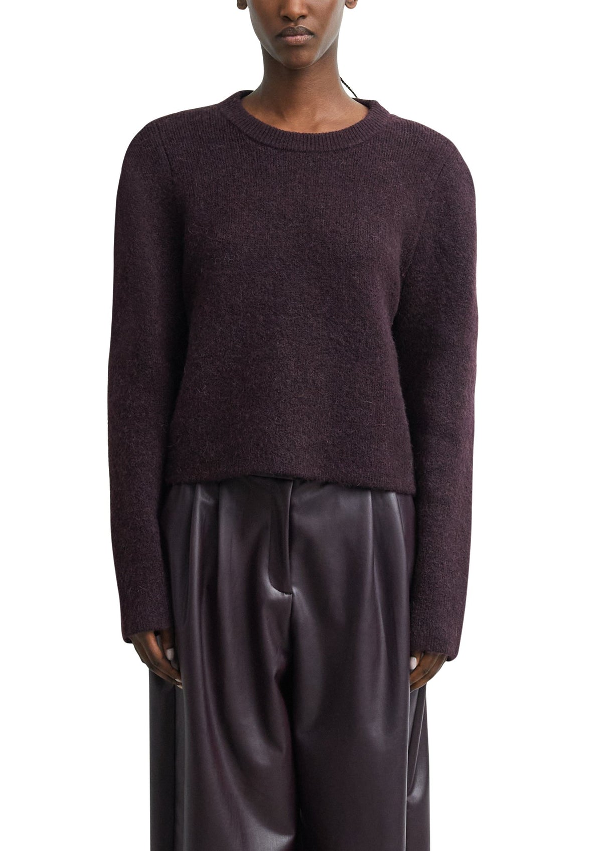 Comma Damen Pullover  Lilac/Pink